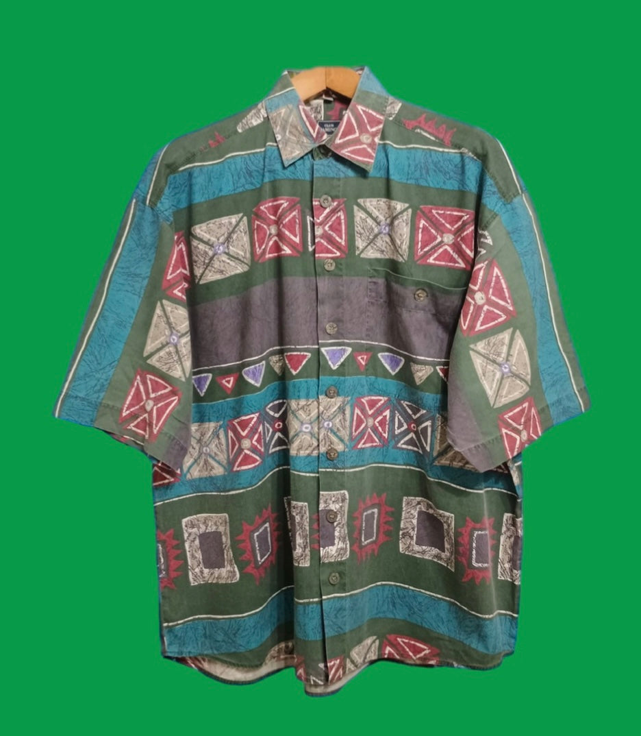 Vintage Multicolor Fantasy 90's Shirt Unisex Size L
