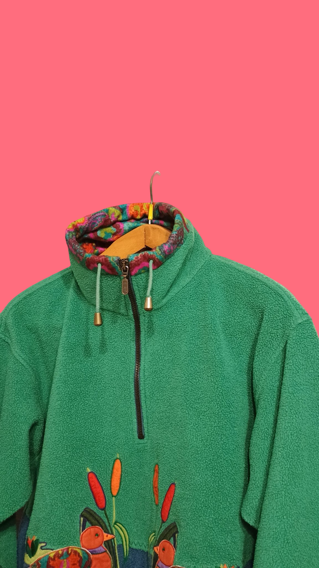 Vintage Multicolor Fantasy 90's Sweatshirt Unisex Size S