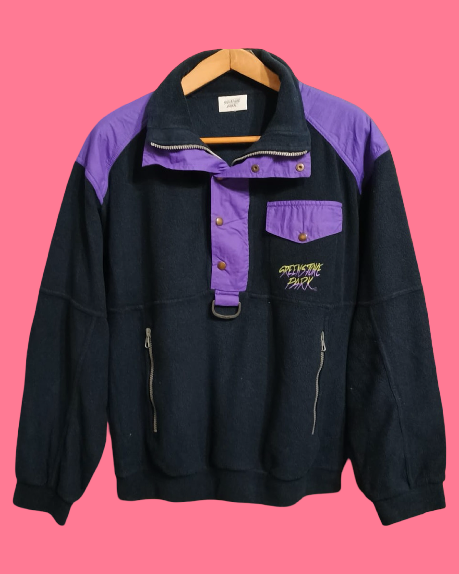 Vintage Multicolor Fantasy 90's Sweatshirt Unisex Size M