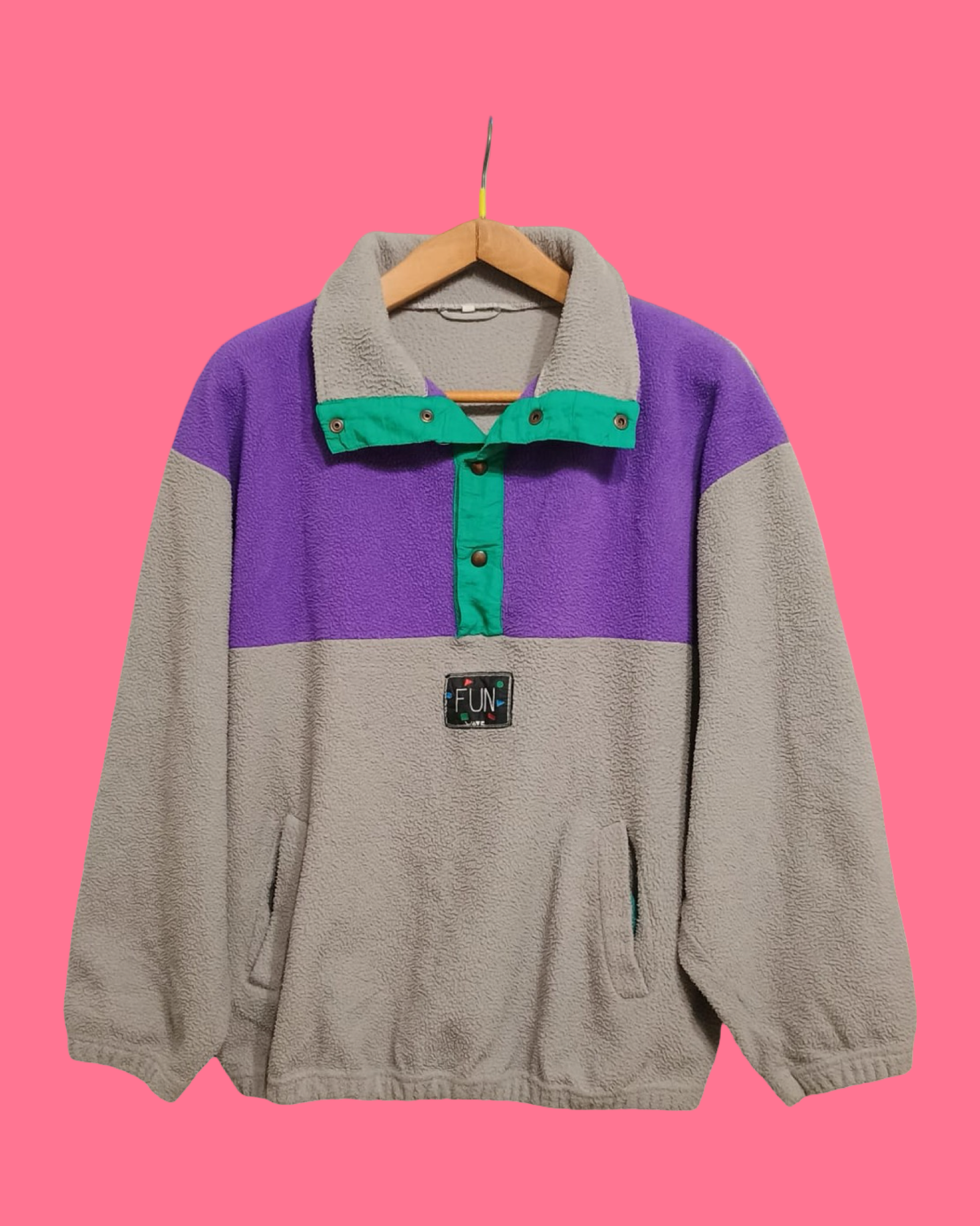 Vintage Multicolor Fantasy 90's Sweatshirt Unisex Size M