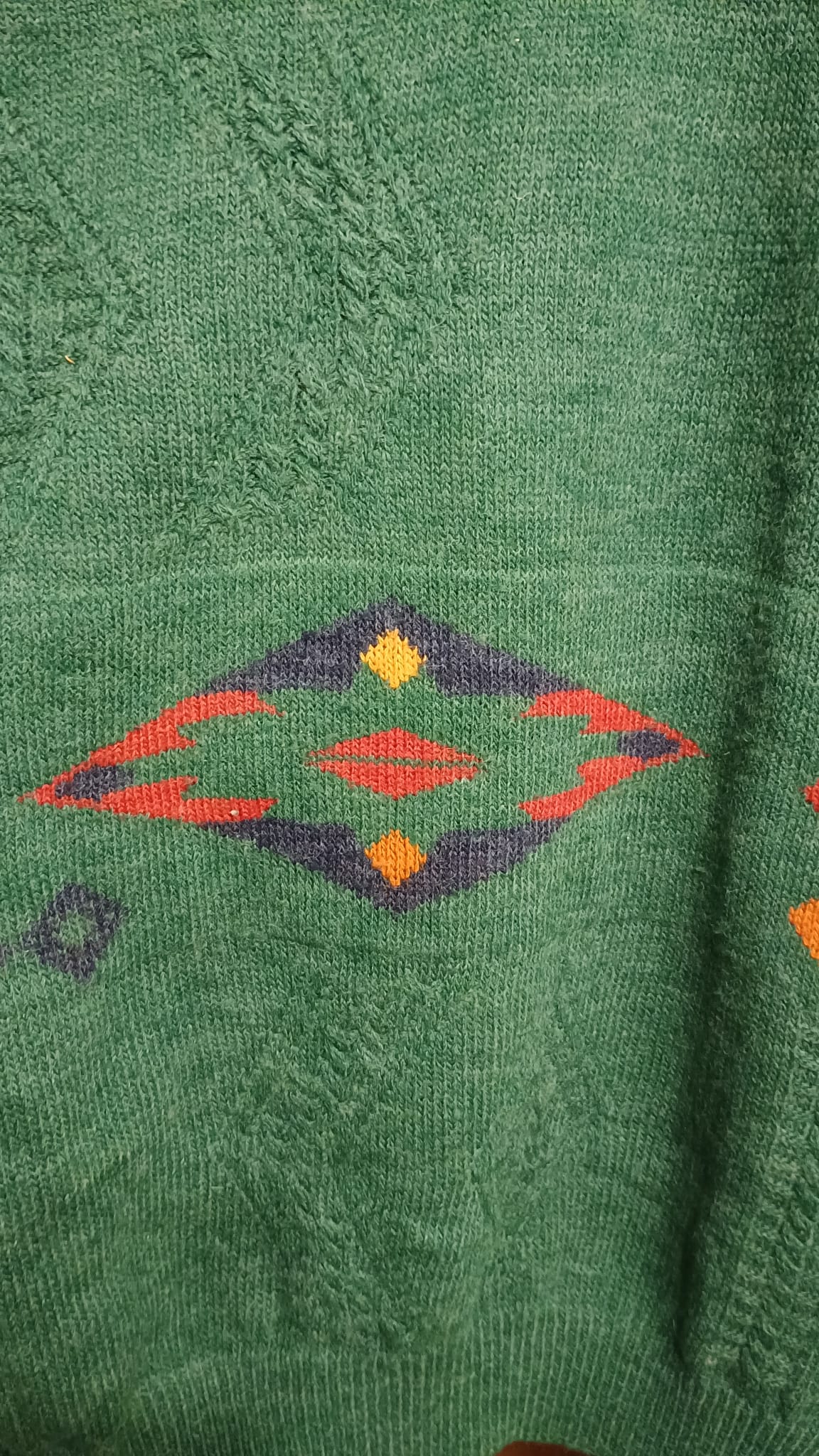 Vintage Multicolor Fantasy 90's Sweater Unisex Size L