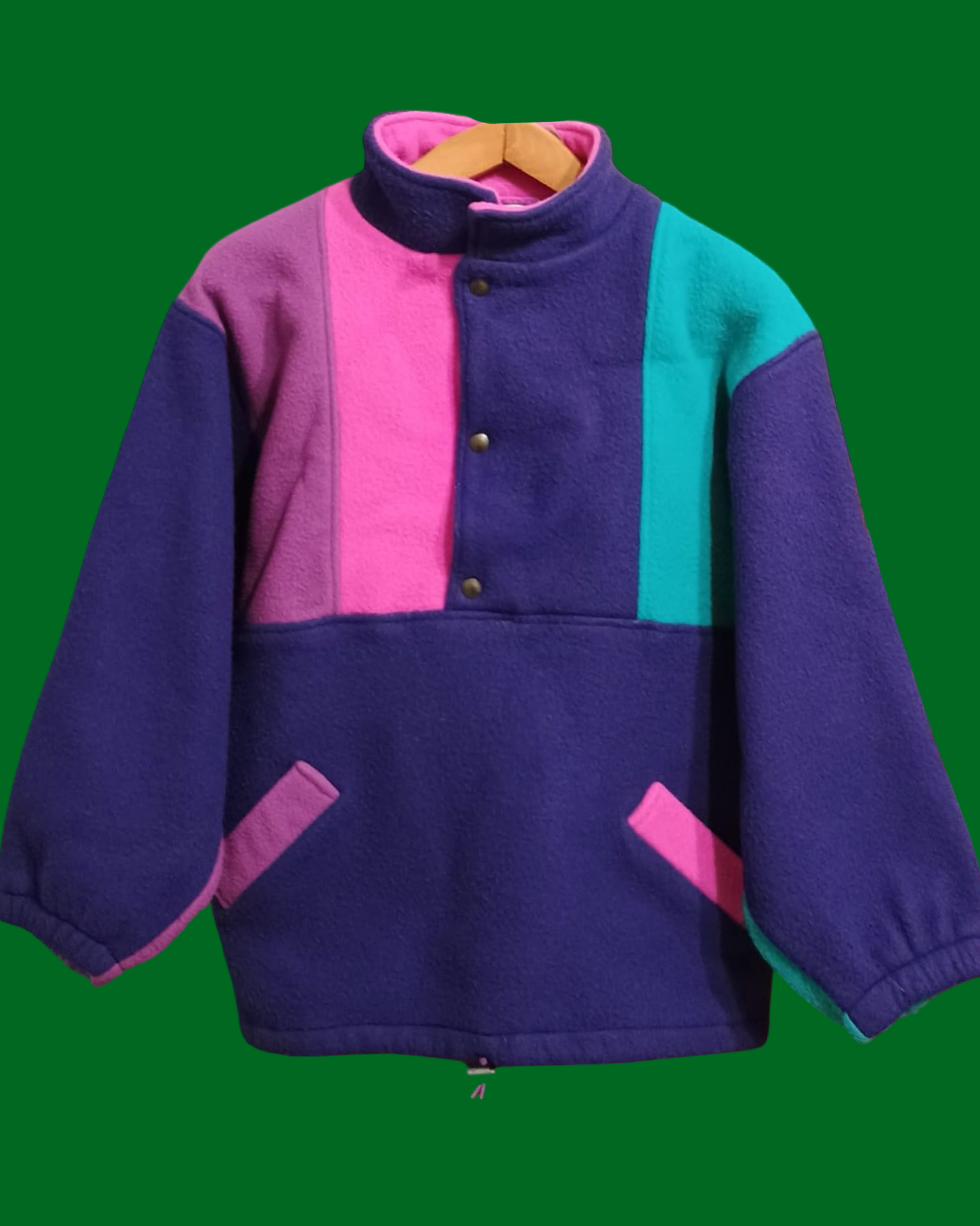 Vintage Multicolor Fantasy 90's Sweatshirt Woman Size M