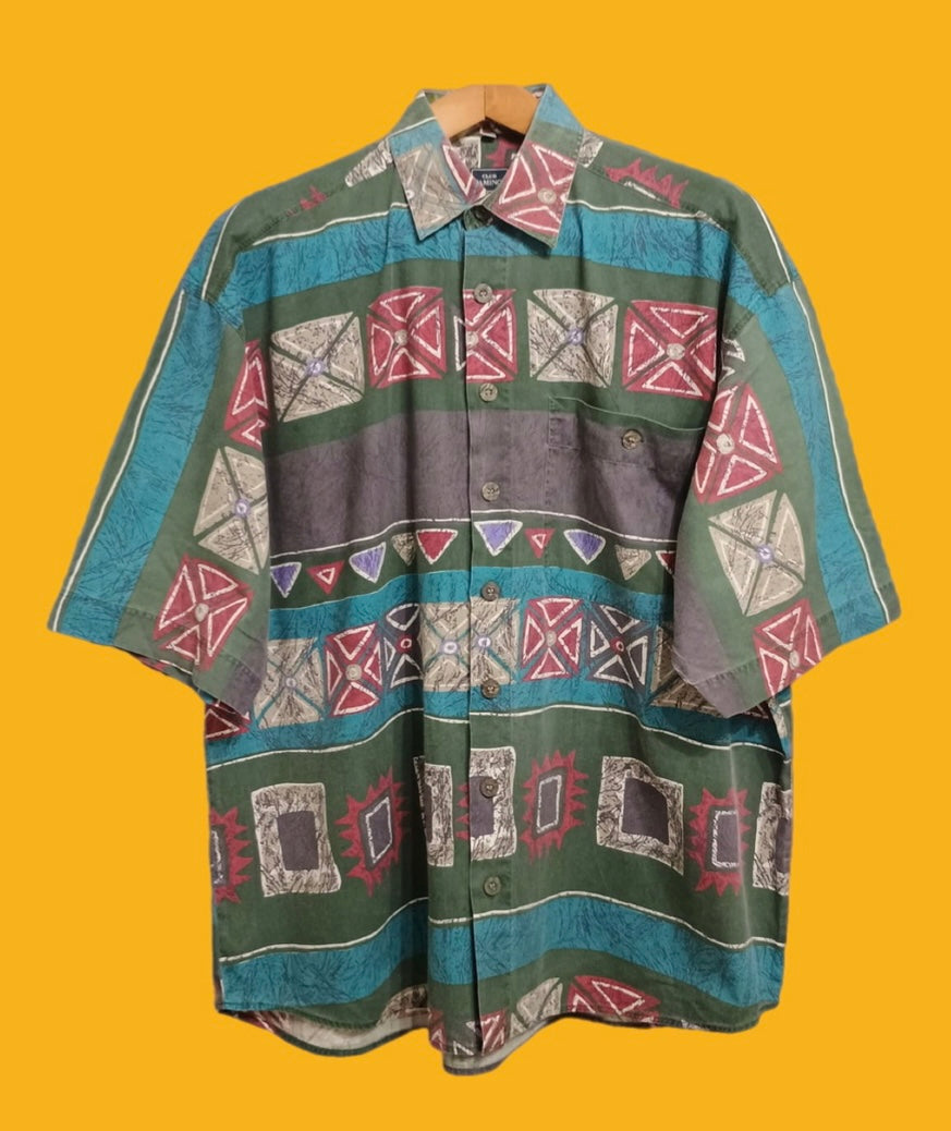 Vintage Multicolor Fantasy 90's Shirt Unisex Size L