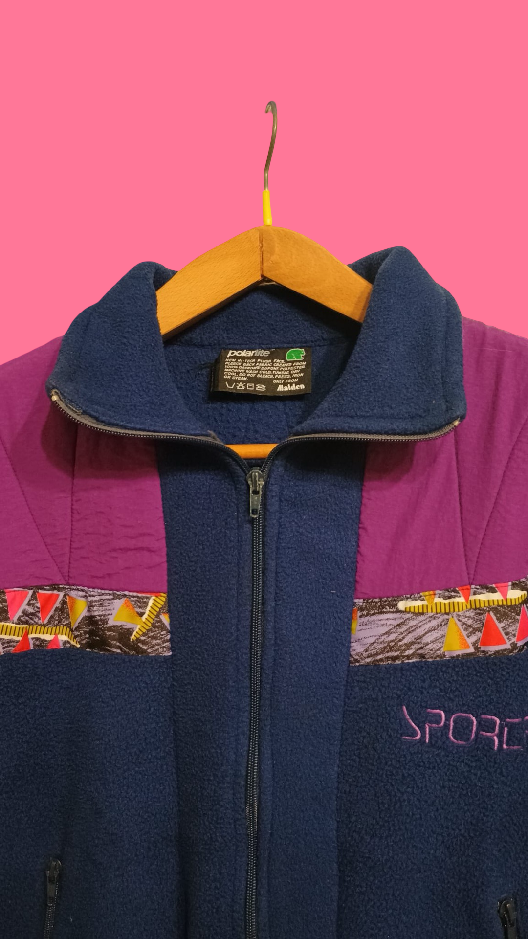 Vintage Multicolor Fantasy 90's Sweatshirt Unisex Size S