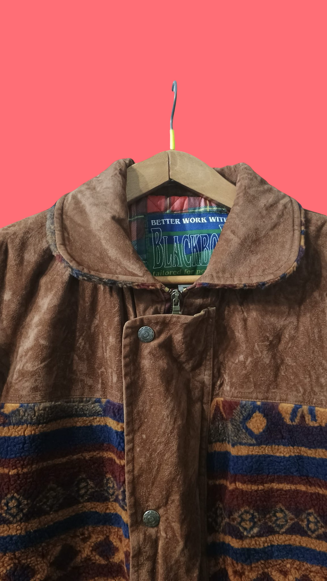 Vintage Multicolor Fantasy 90's Coat Unisex Size M