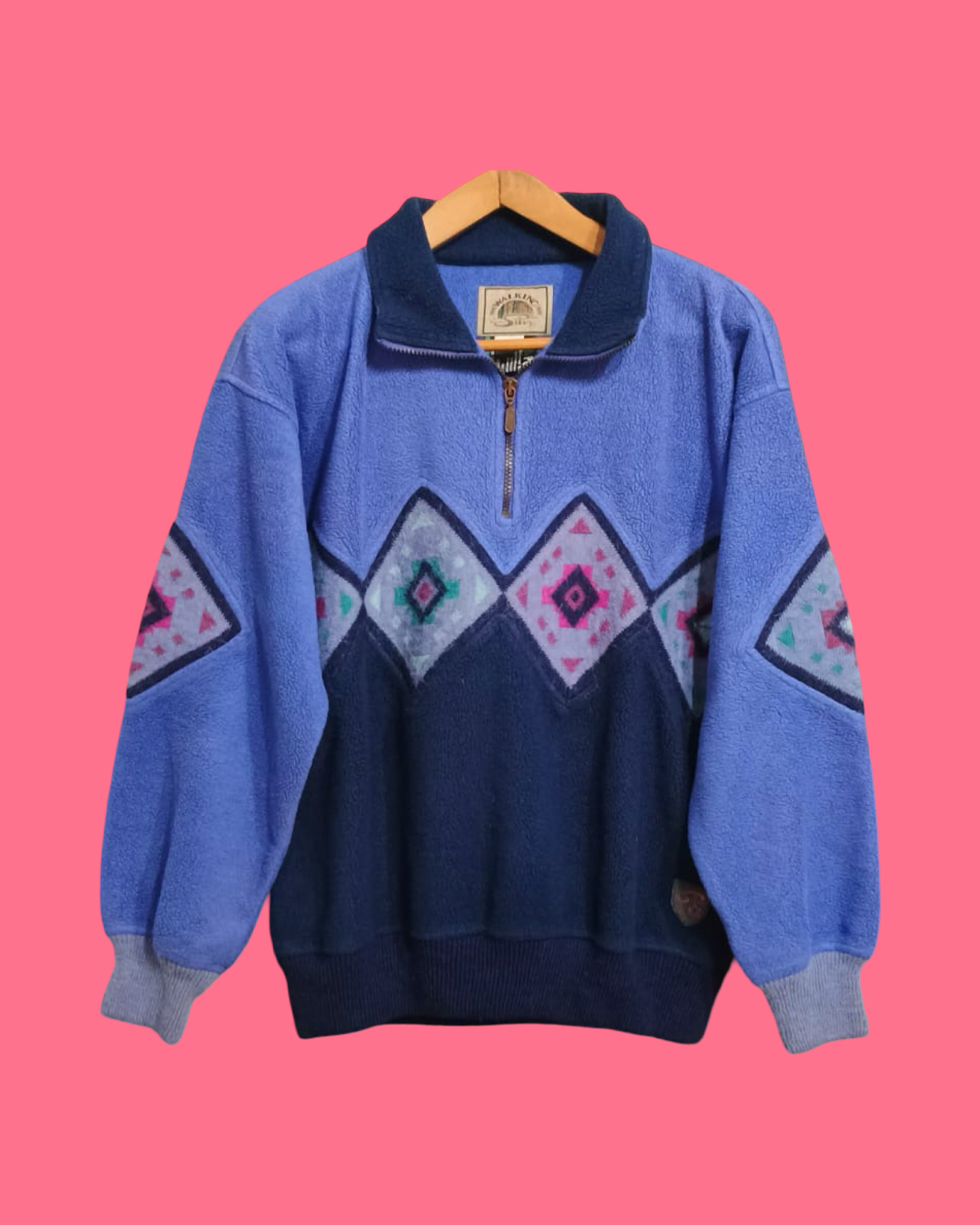 Vintage Multicolor Fantasy 90's Sweatshirt Unisex Size M