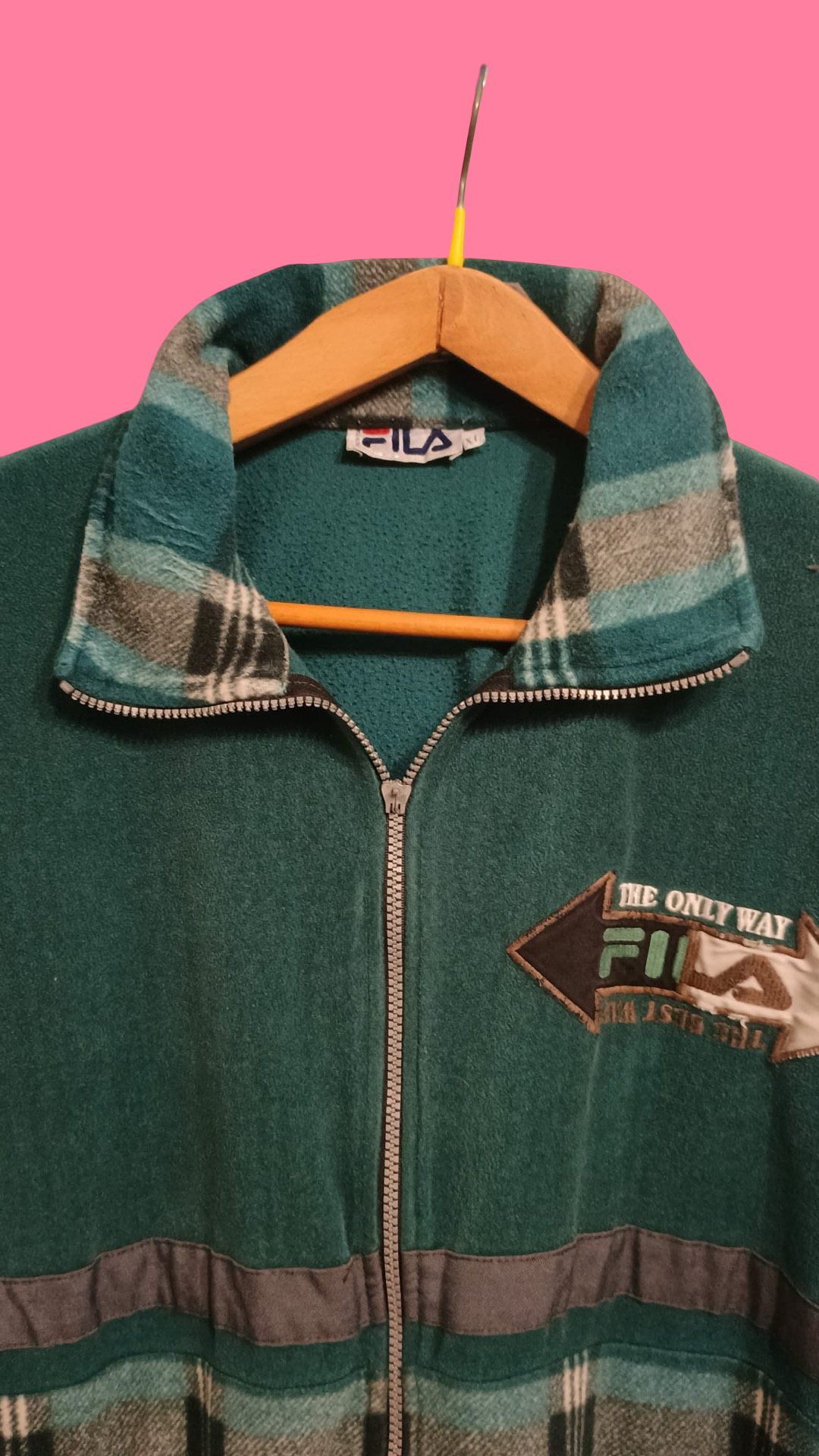 Vintage Multicolor Fantasy 90's Fila Sweatshirt Unisex Size XL