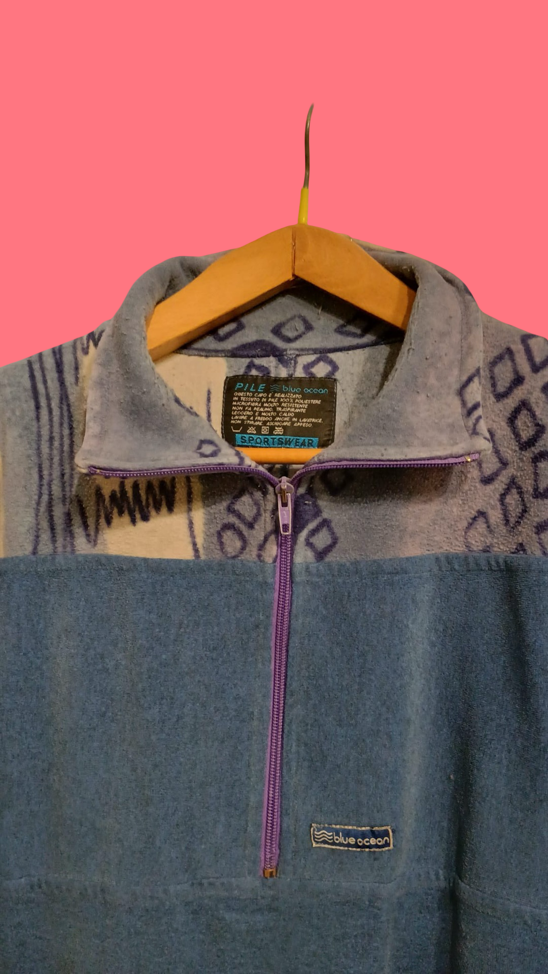Vintage Multicolor Fantasy 90's Sweatshirt Unisex Size M