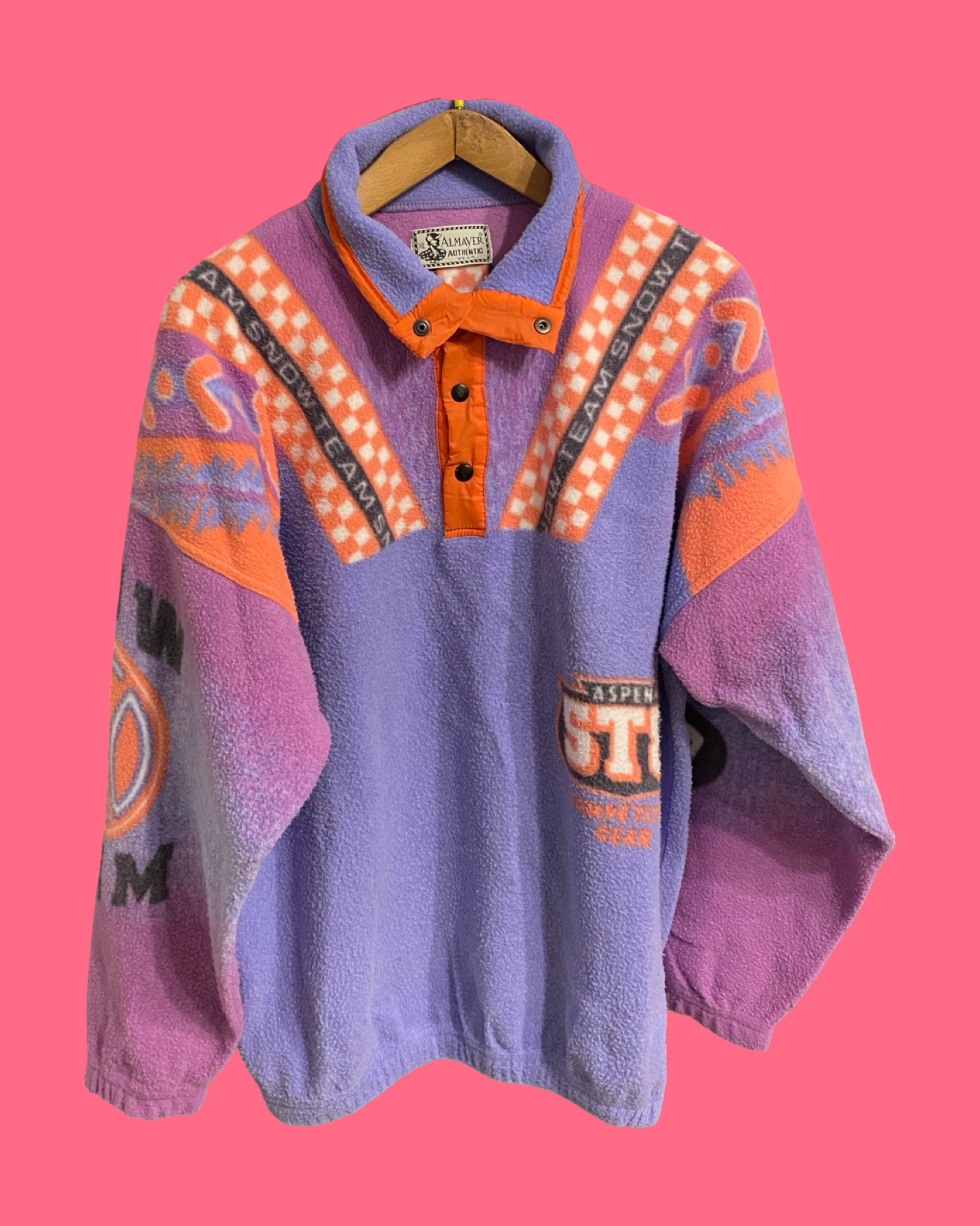 Vintage Multicolor Fantasy 90's Sweatshirt Unisex Size L