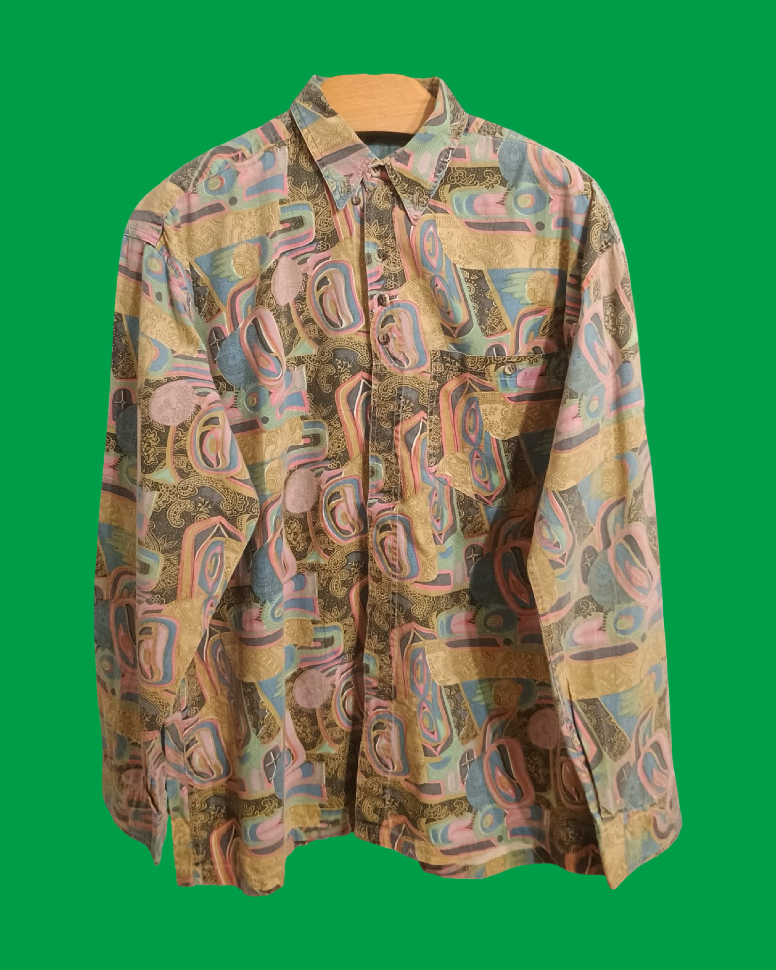 Vintage Multicolor Fantasy 90's Shirt Unisex Size L