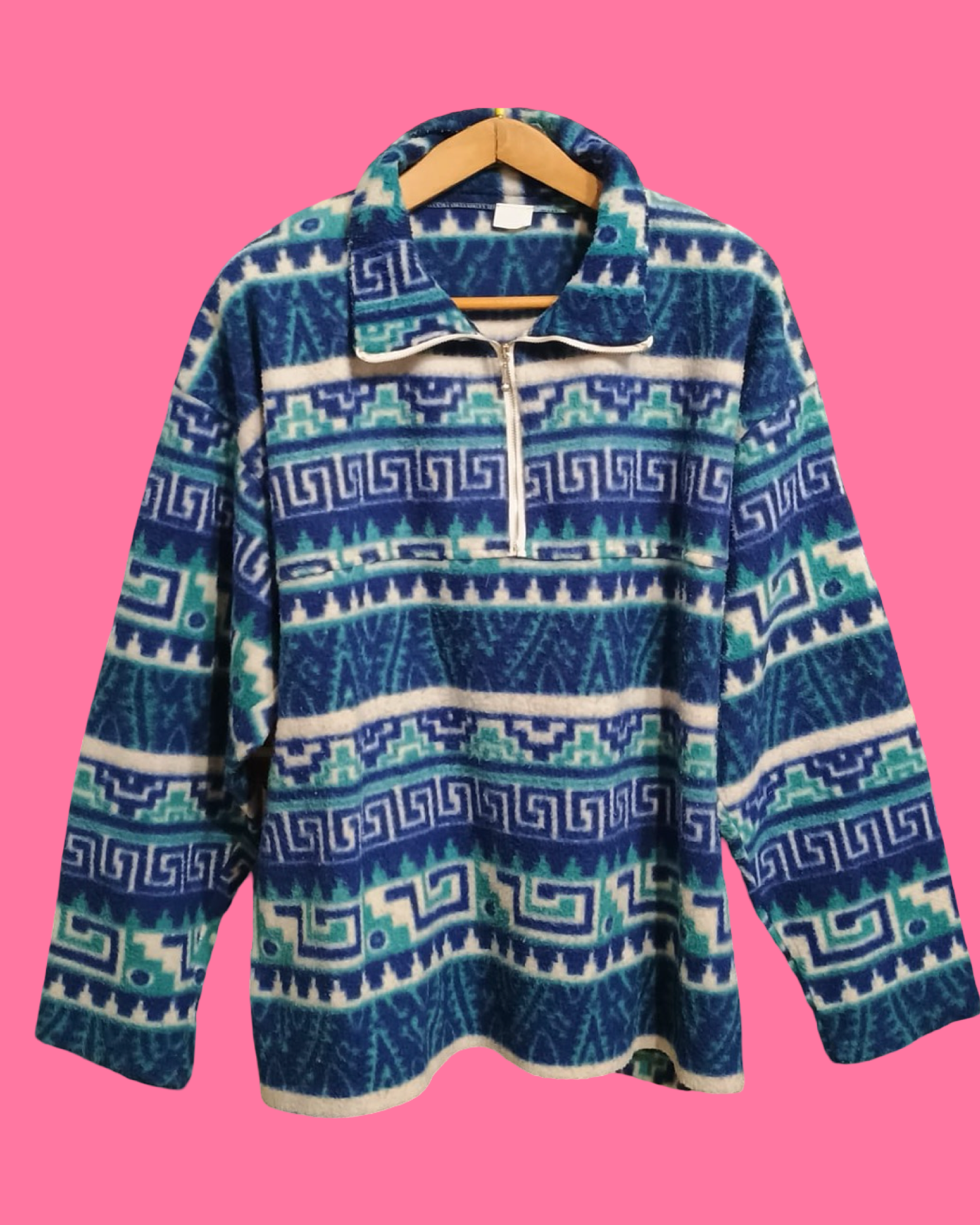 Vintage Multicolor Fantasy 90's Sweatshirt Unisex Size L