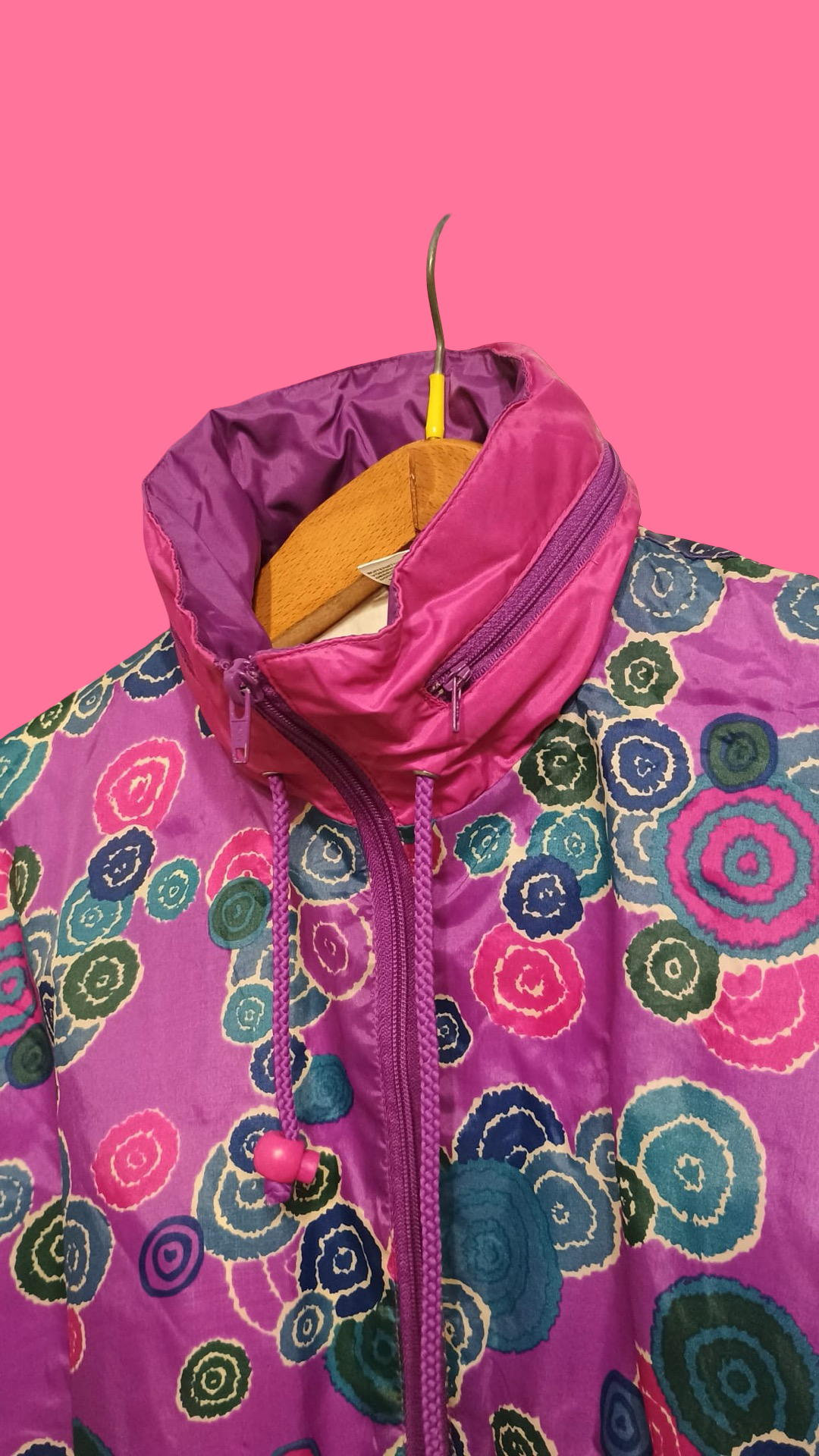 Vintage Multicolor Fantasy 90's Windbreaker Unisex Size M