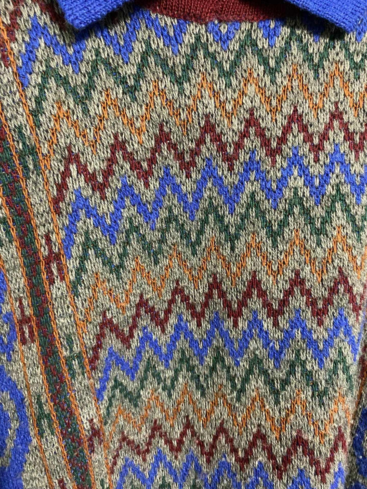 Vintage Multicolor Fantasy 90's Sweater Unisex Size XL