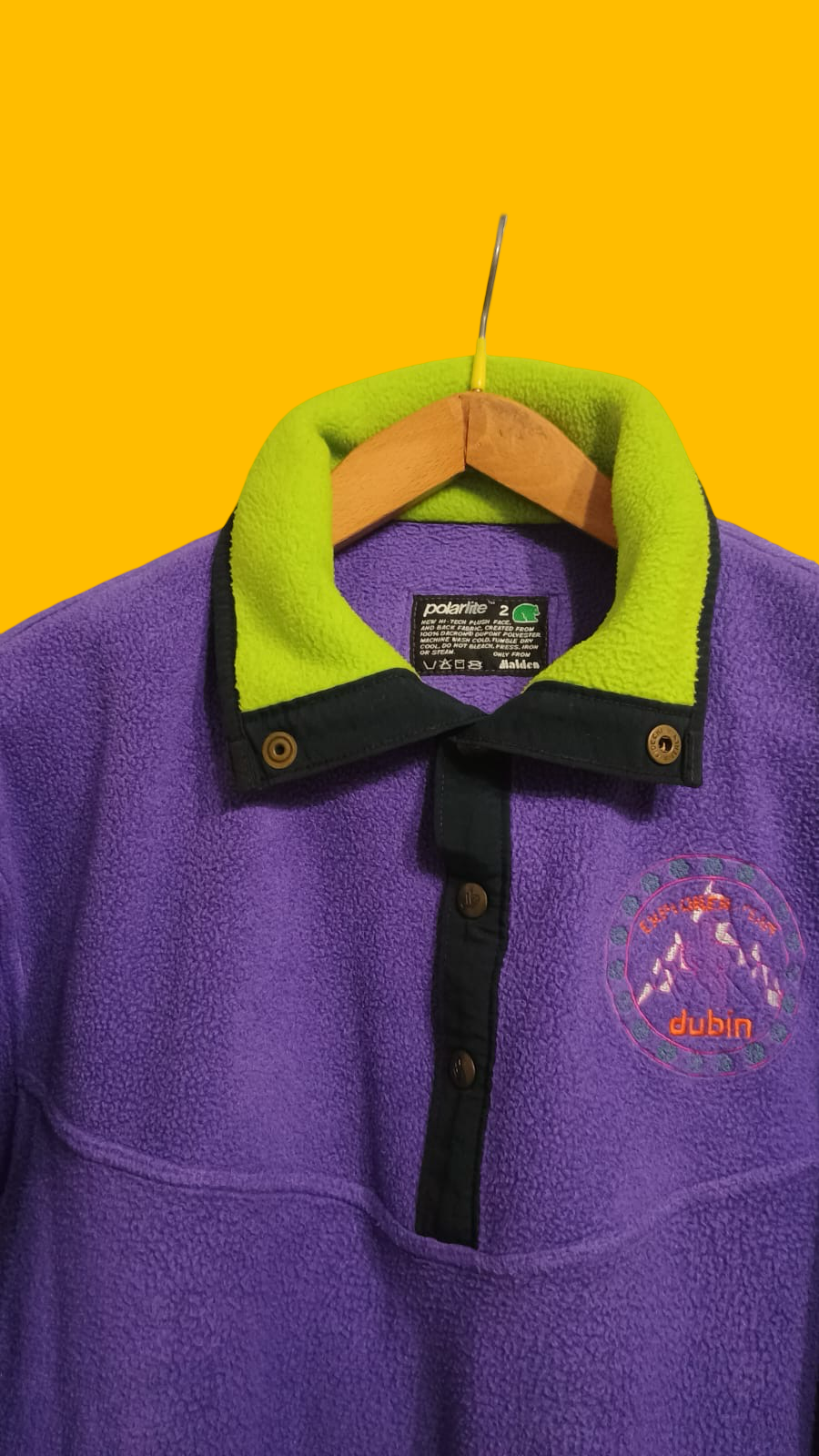 Vintage Multicolor Fantasy 90's Sweatshirt Unisex Size L