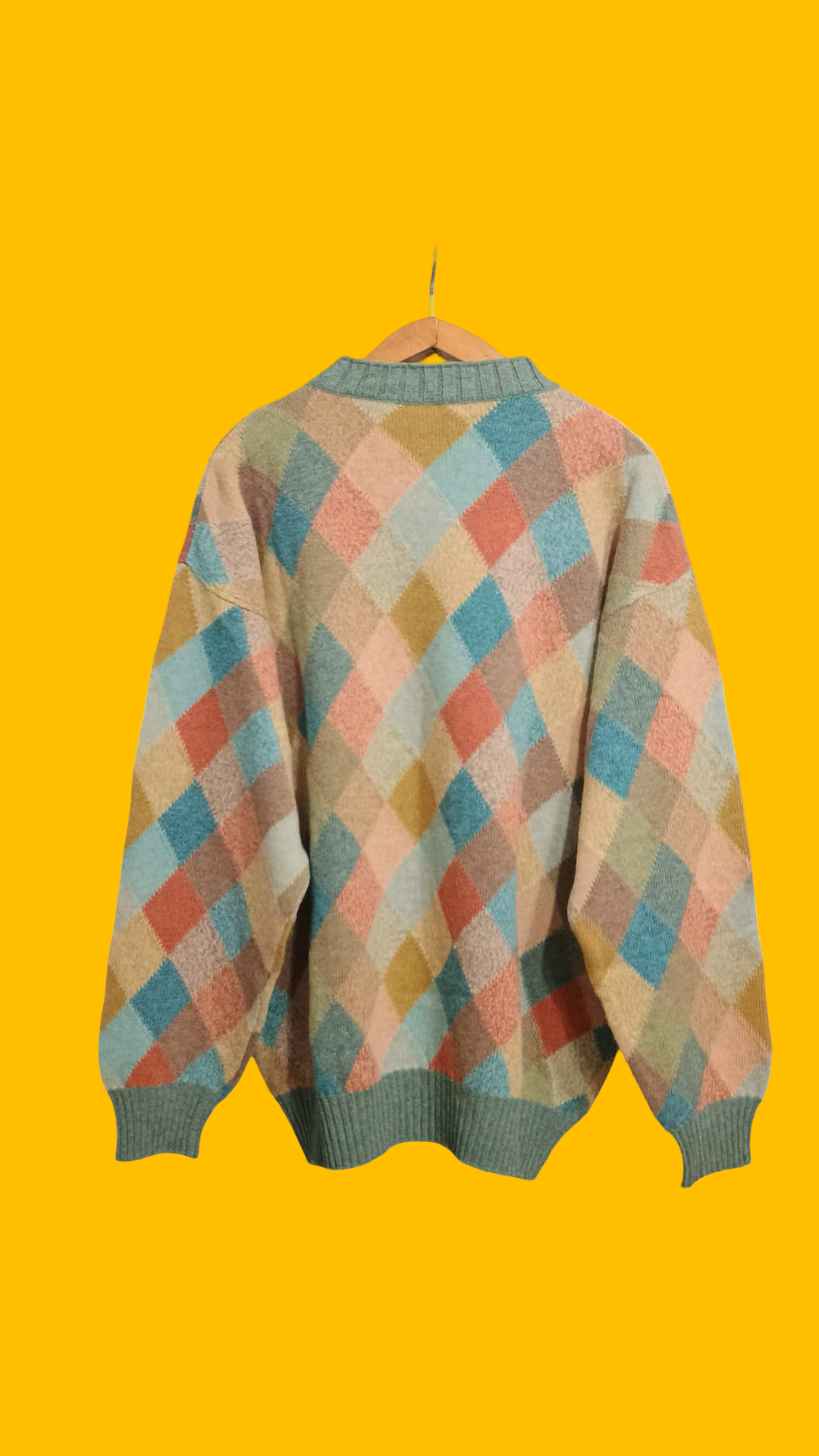 Vintage Multicolor Fantasy 90's Sweater Unisex Size XL