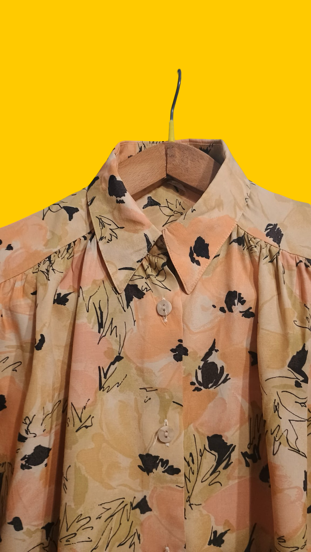 Vintage Multicolor Fantasy 90's Shirt Woman Size M
