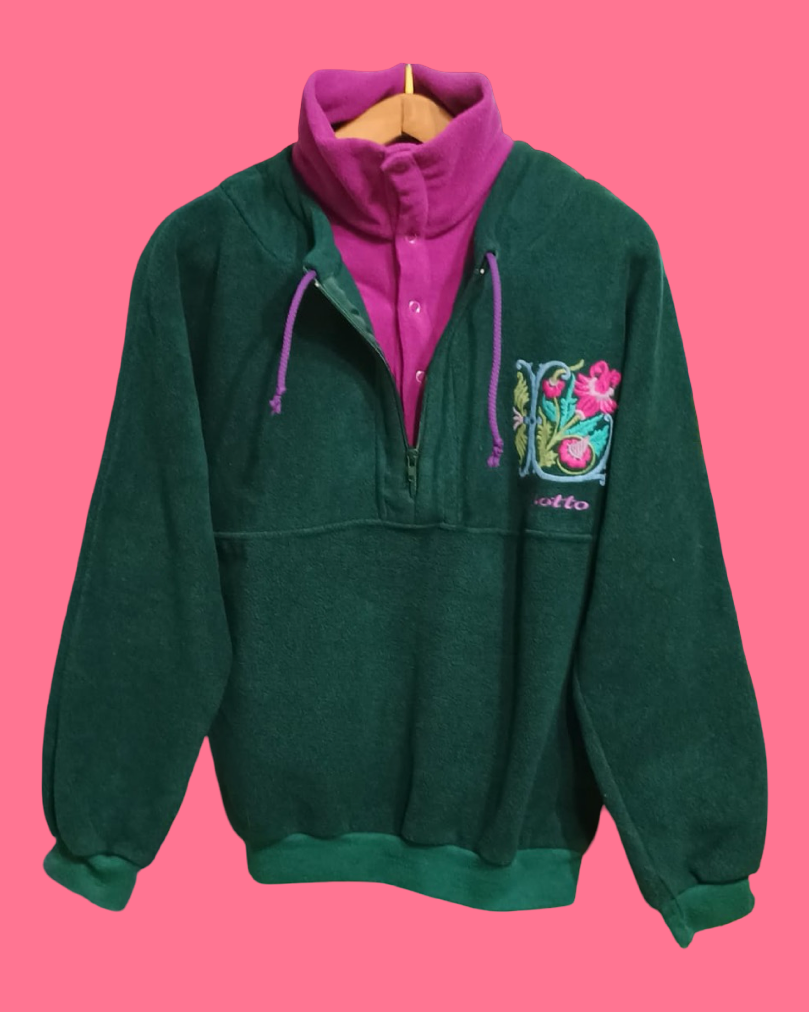 Vintage Multicolor Fantasy 90's Sweatshirt Unisex Size M