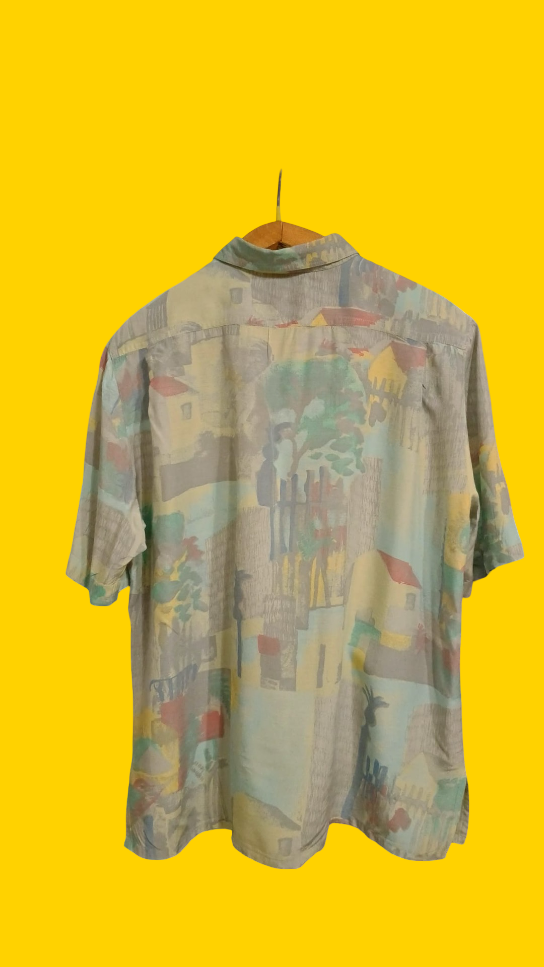 Vintage Multicolor Fantasy 90's Shirt Woman Size M