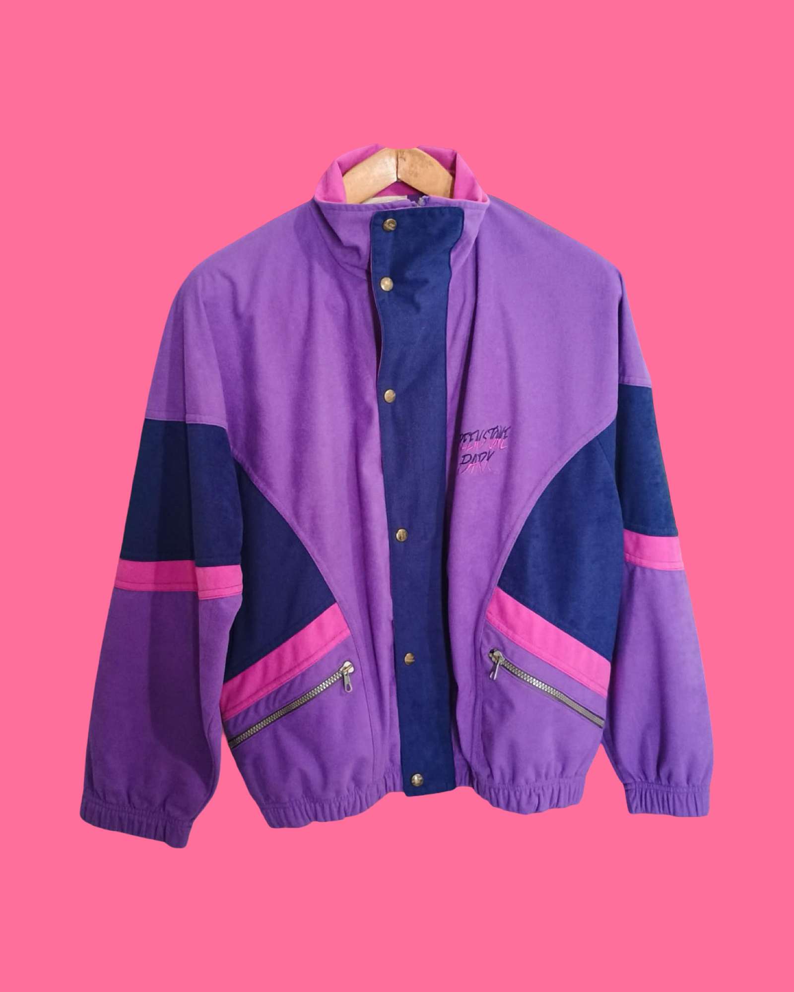 Vintage Multicolor Fantasy 90's Sweatshirt Woman Size S