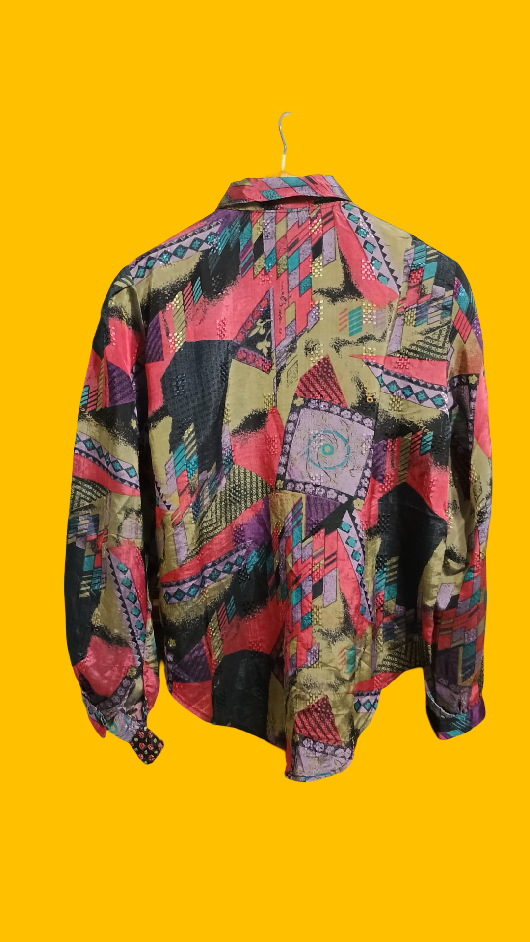 Vintage Multicolor Fantasy 90's Shirt Woman Size M