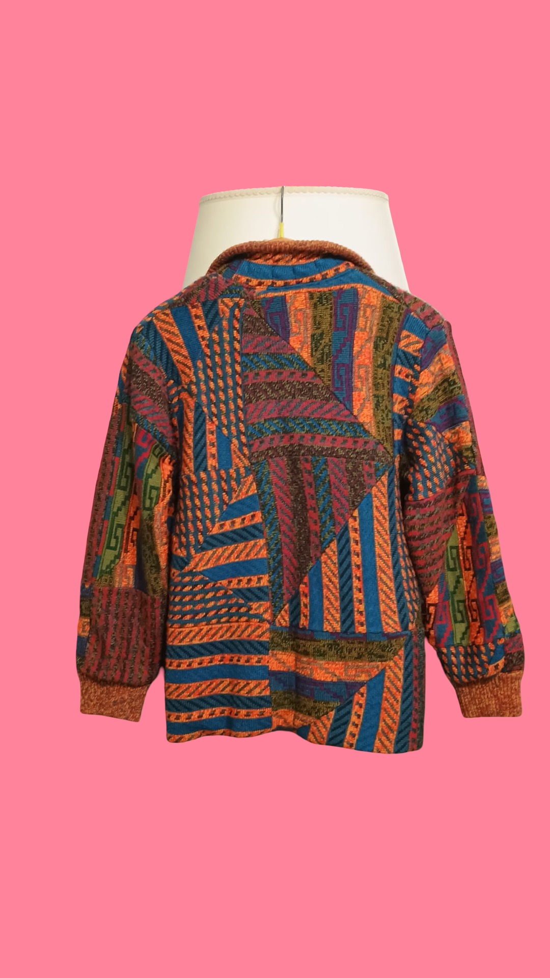 Vintage Multicolor Fantasy 90's Cardigan Unisex Size M