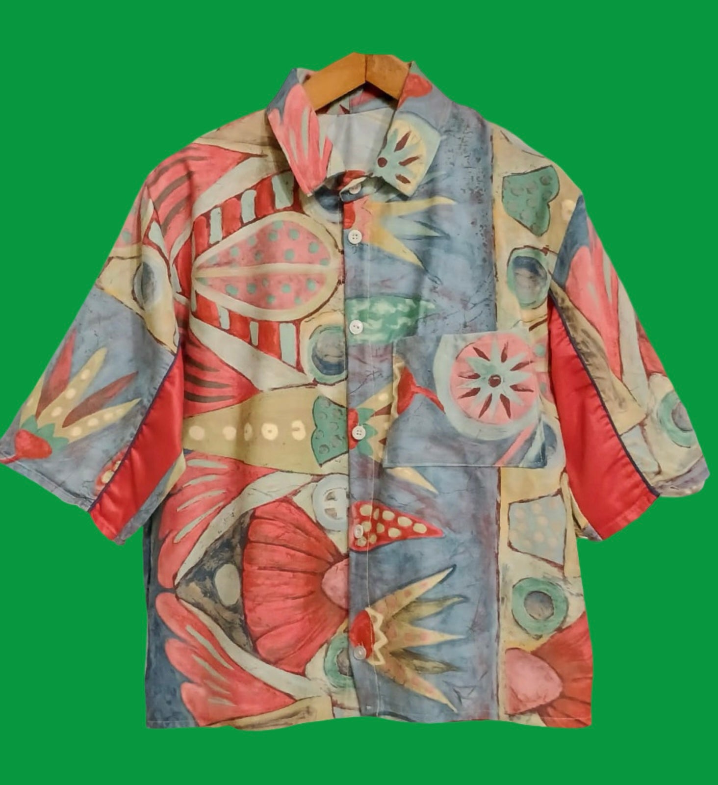 Vintage Multicolor Fantasy 90's Shirt Unisex Size L
