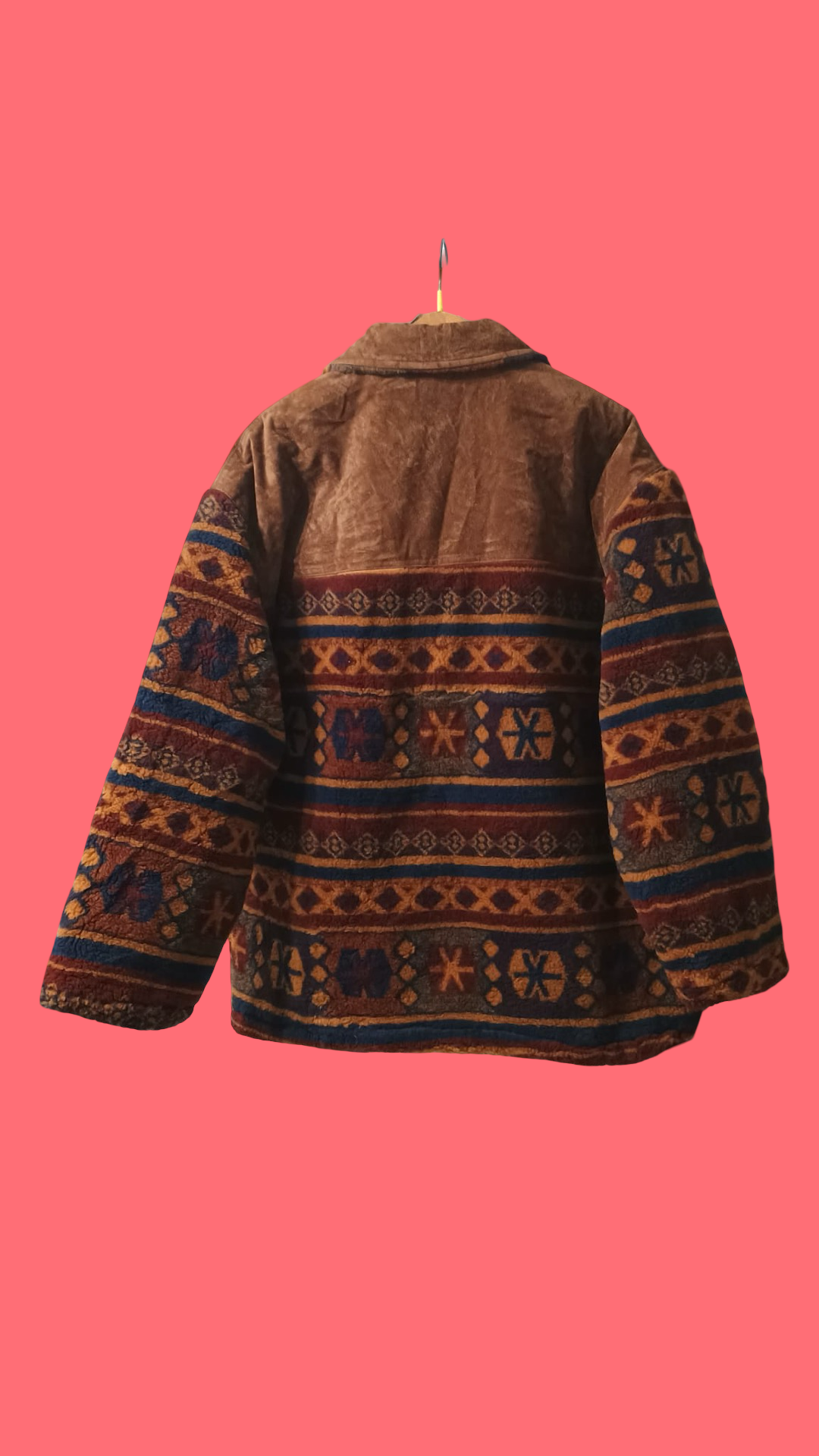 Vintage Multicolor Fantasy 90's Coat Unisex Size M