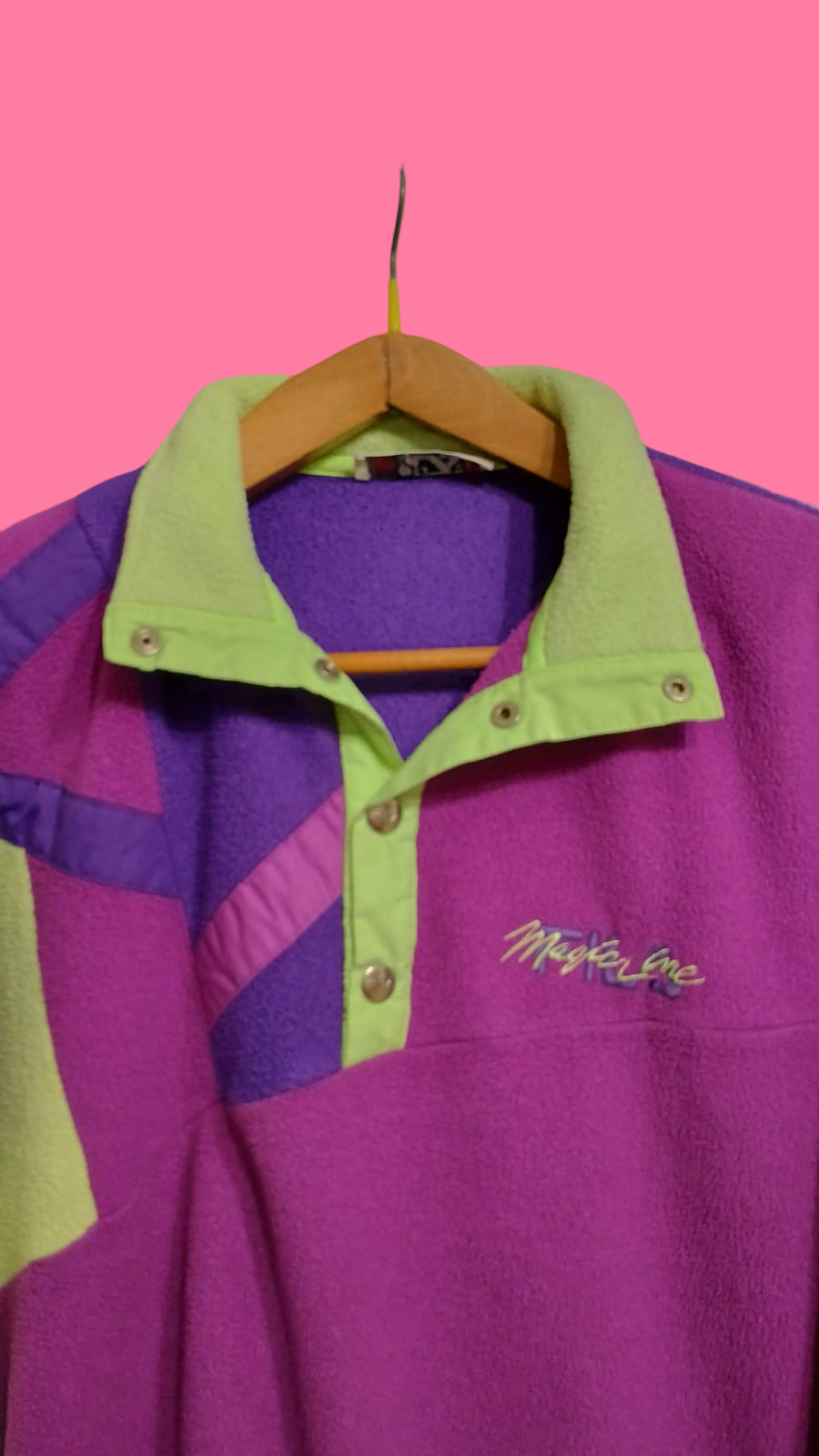 Vintage Multicolor Fantasy 90's Fila Sweatshirt Unisex Size M