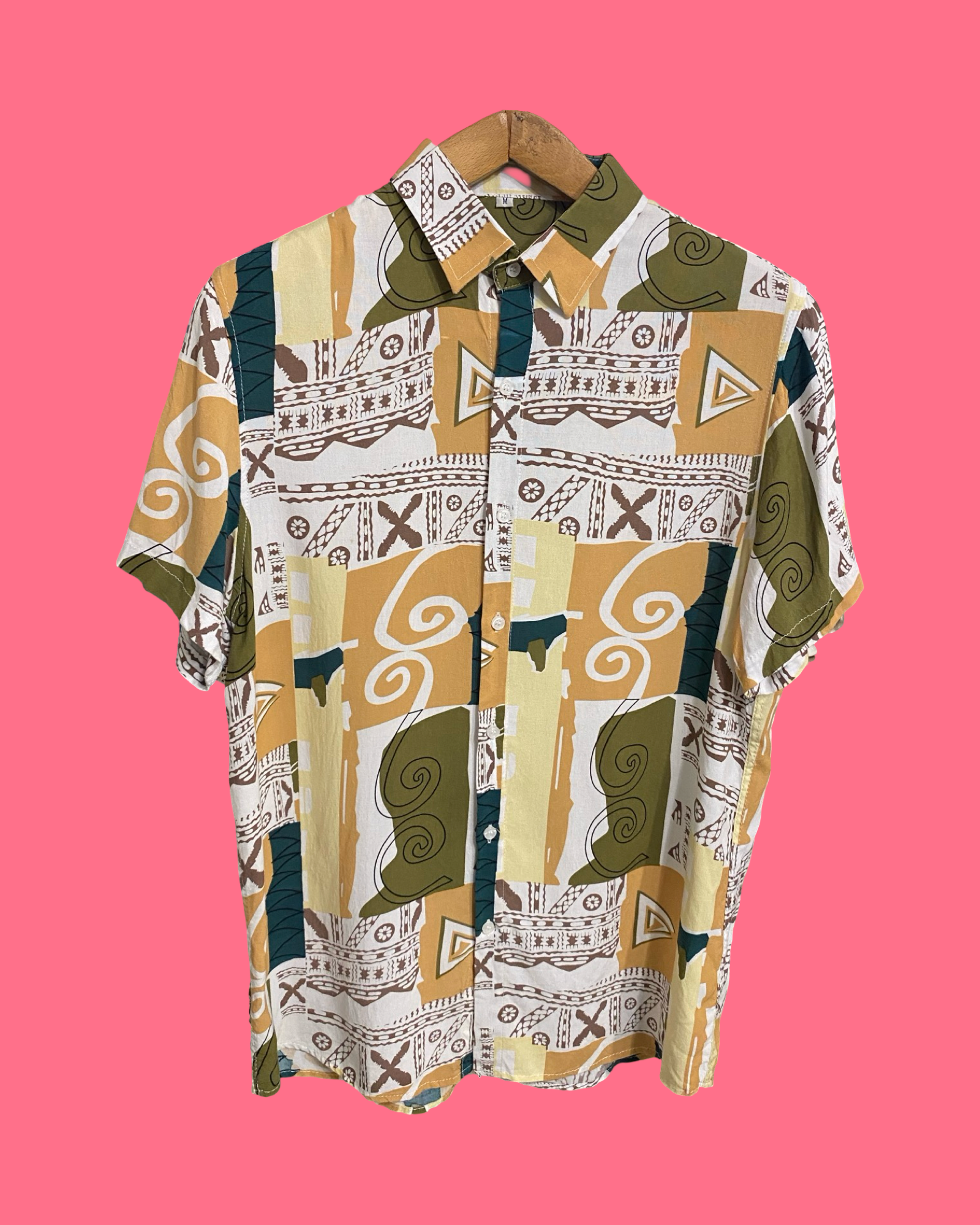 Vintage Style Multicolor Fantasy 90's Shirt Unisex Size M