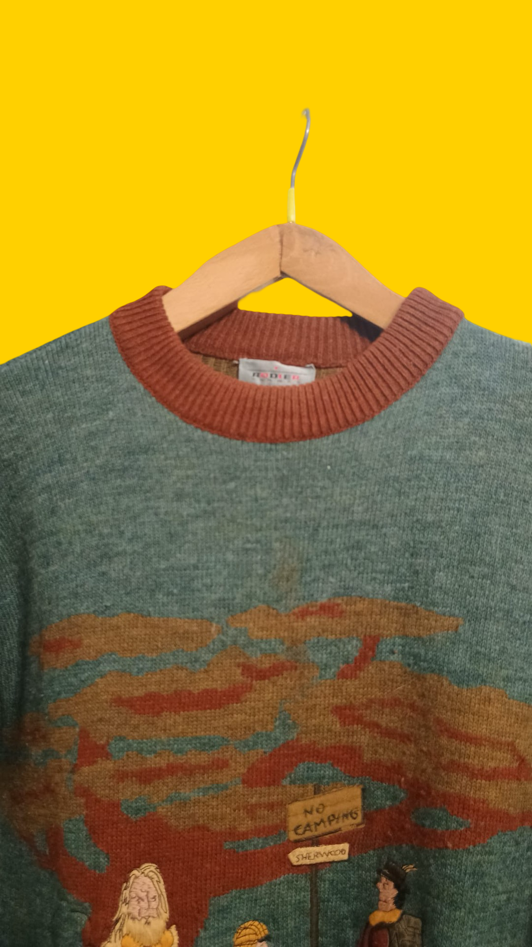Vintage Multicolor Fantasy 90's Cardigan Unisex Size XL