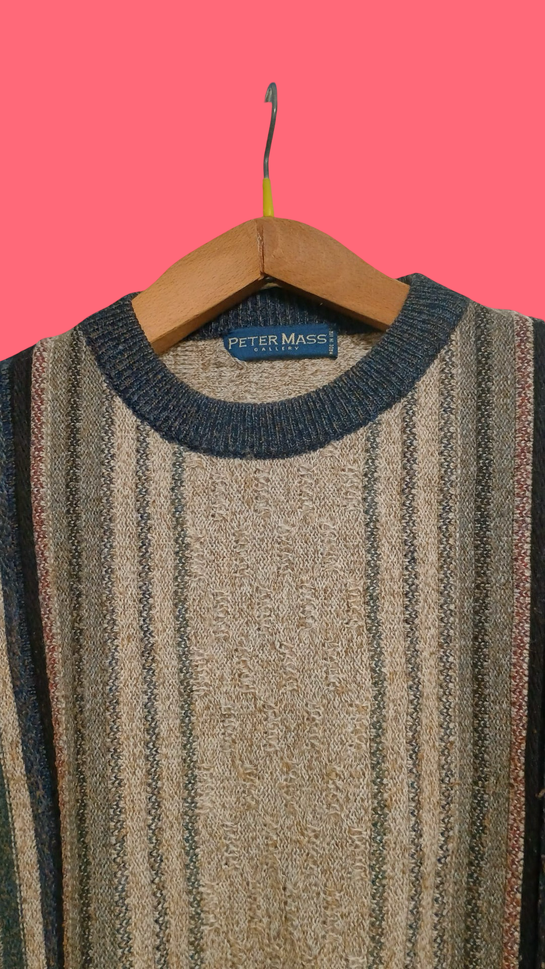 Vintage Multicolor Fantasy 90's Sweater Unisex Size M