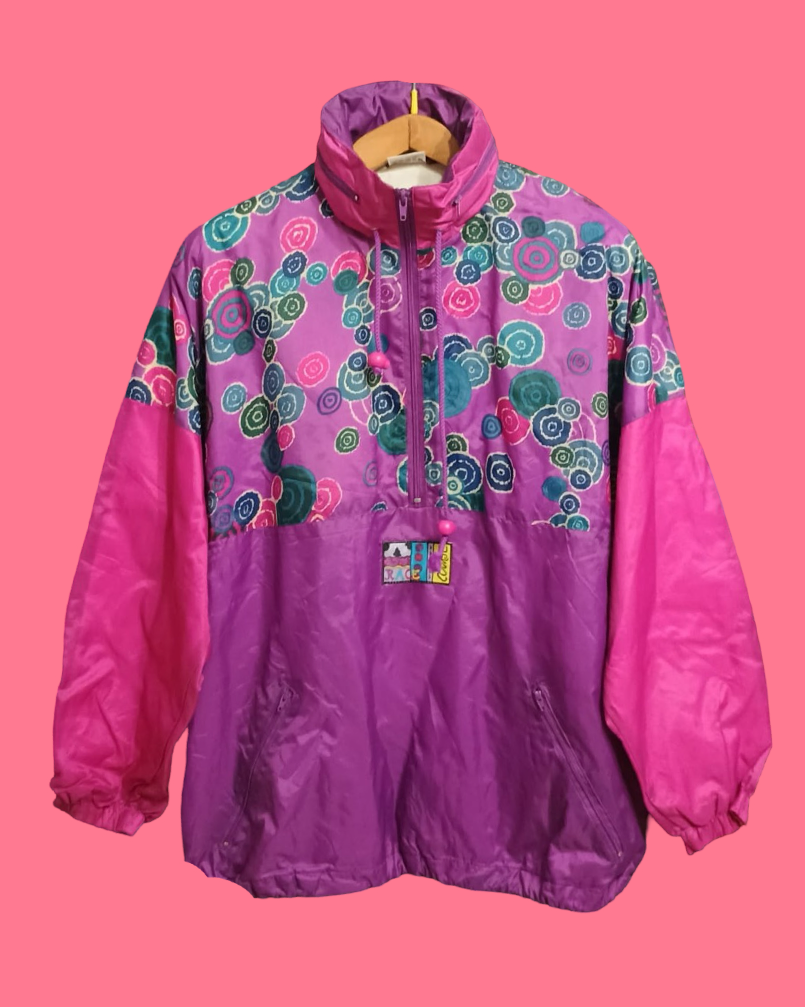 Vintage Multicolor Fantasy 90's Windbreaker Unisex Size M