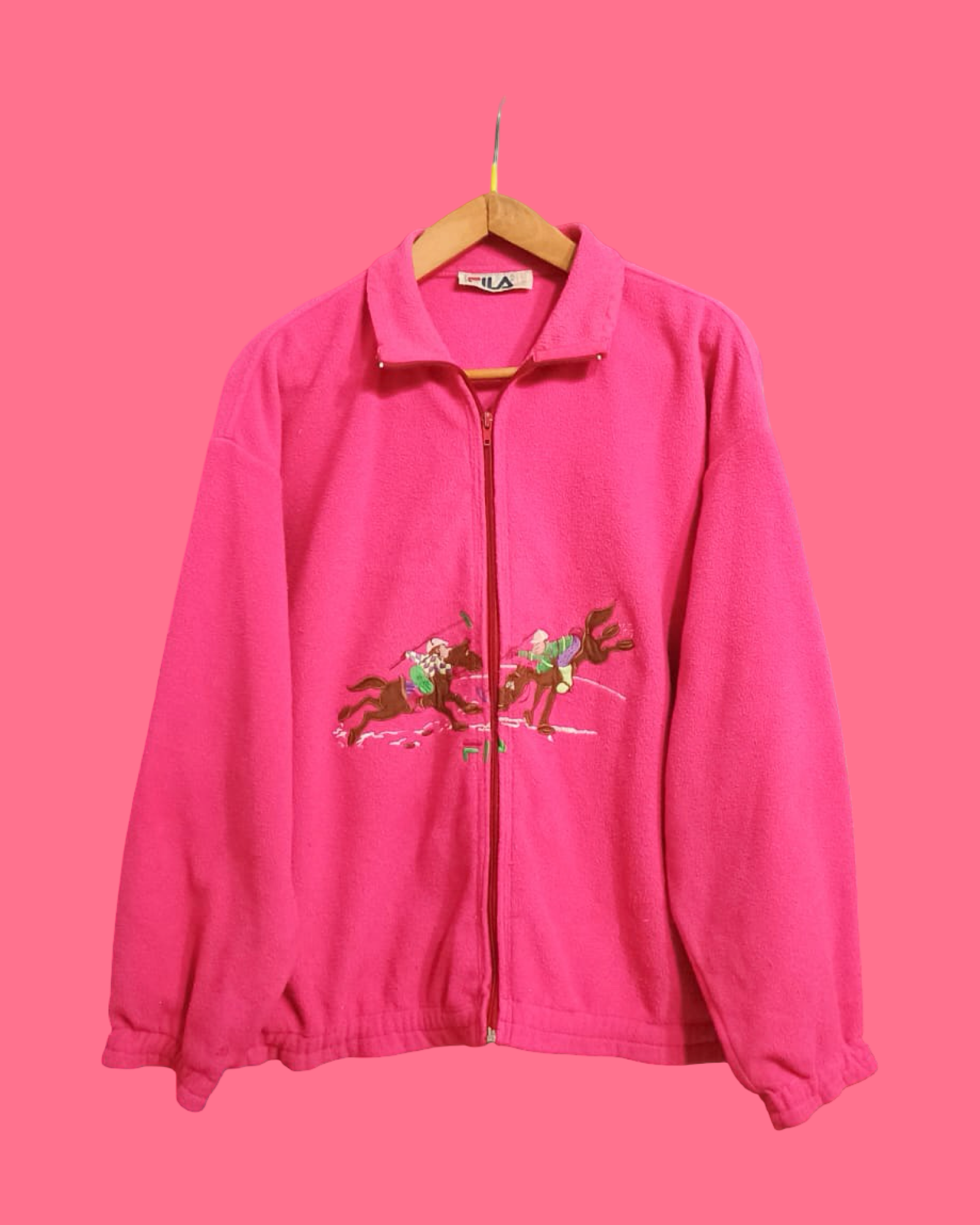 Vintage Multicolor Fantasy 90's Fila Sweatshirt Unisex Size L