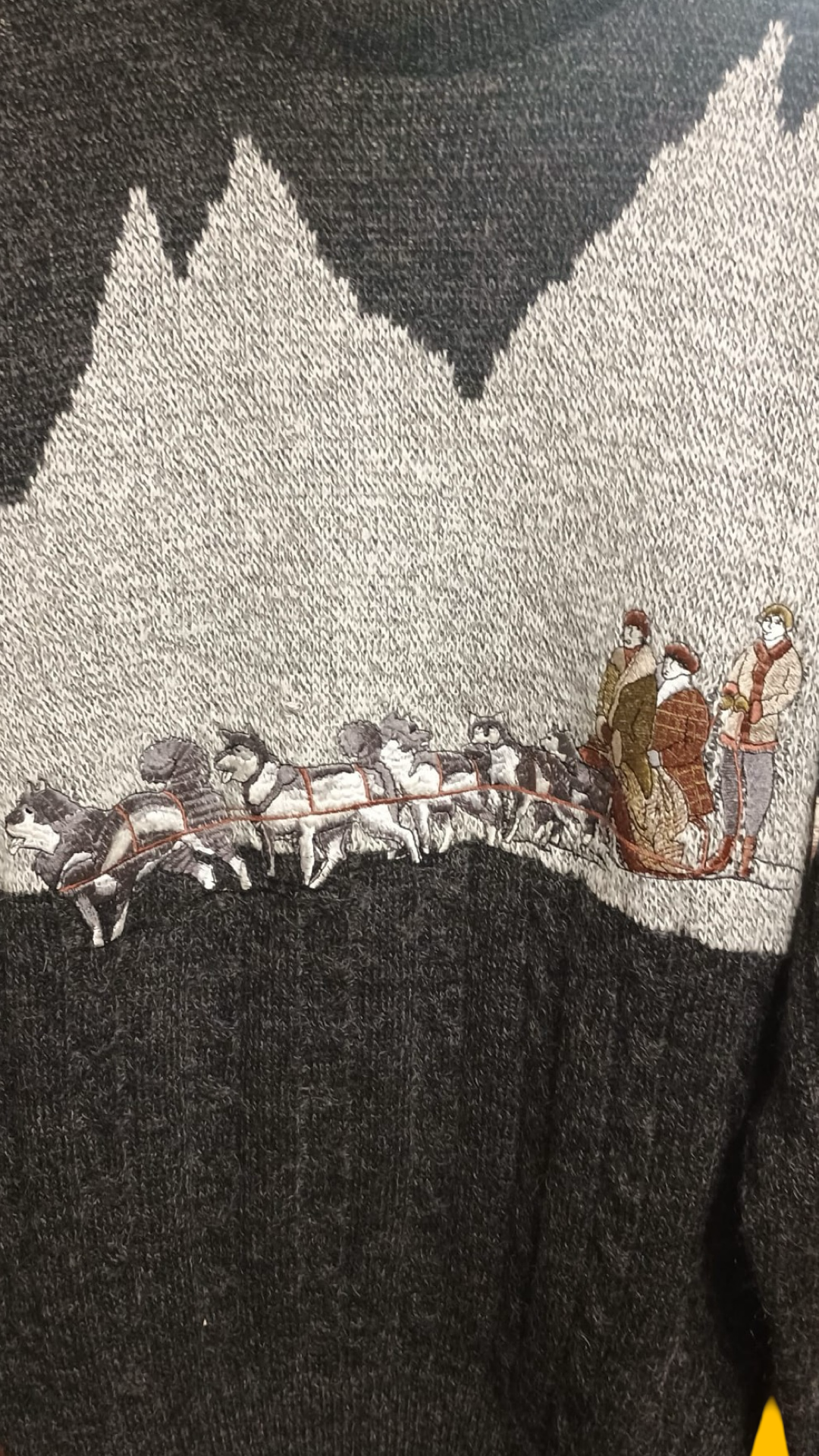 Vintage Multicolor Fantasy 90's Sweater Unisex Size L