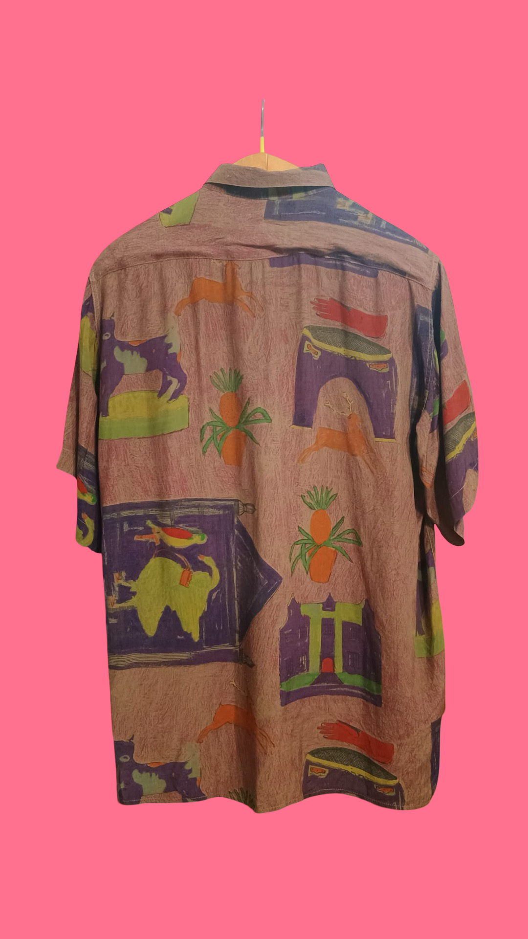 Vintage Style Multicolor Fantasy 90's Shirt Unisex Size S