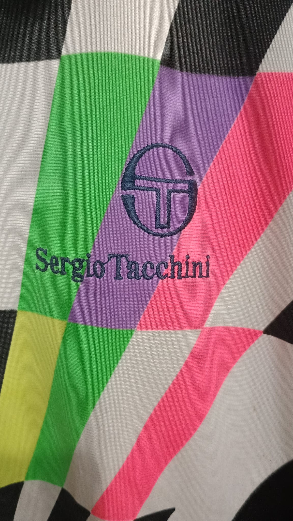 Vintage Multicolor Fantasy 90's Sergio Tacchini Sweatshirt Unisex Size L
