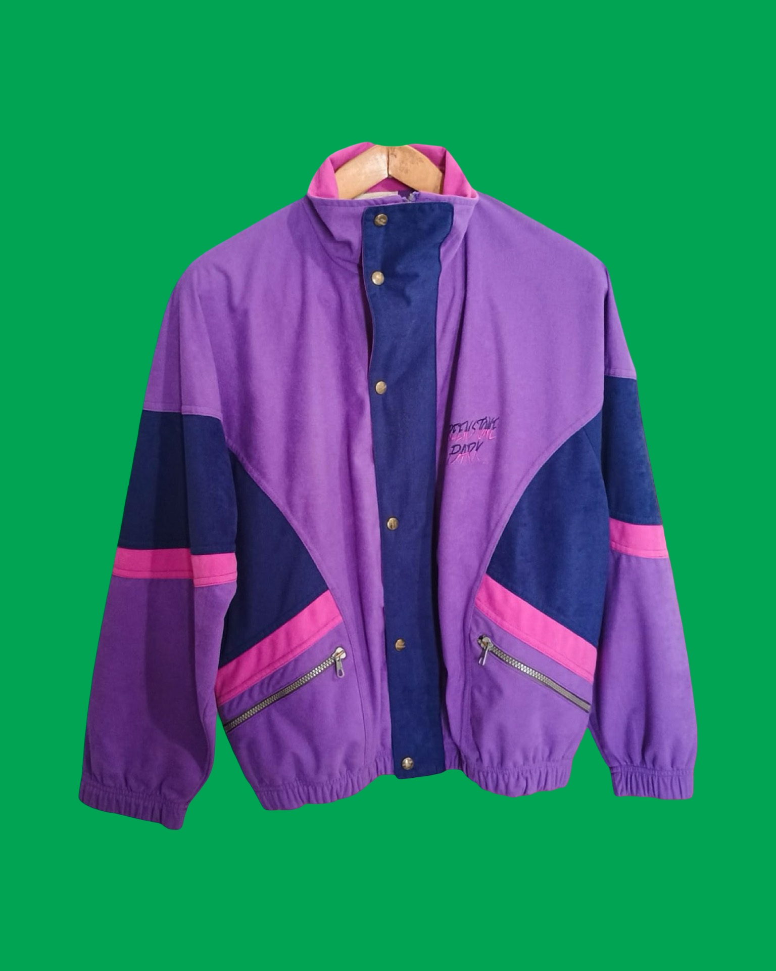 Vintage Multicolor Fantasy 90's Sweatshirt Woman Size S
