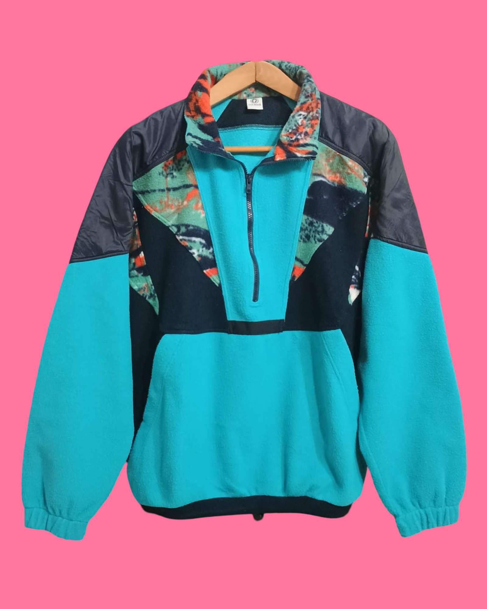 Vintage Multicolor Fantasy Colmar 90's Sweatshirt Unisex Size M