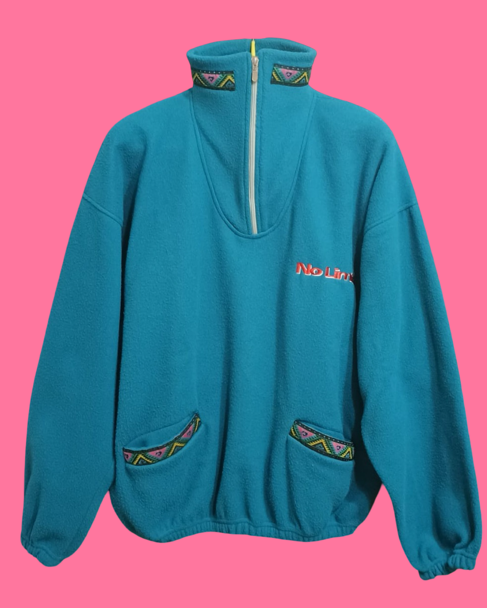 Vintage Multicolor Fantasy 90's Sweatshirt Unisex Size L