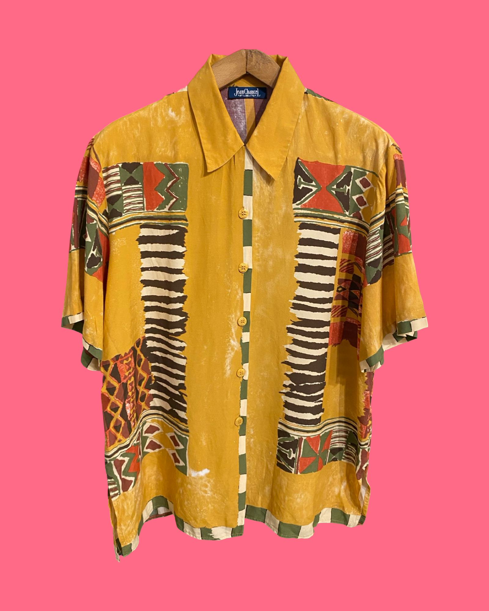 Vintage Style Multicolor Fantasy 90's Shirt Unisex Size M