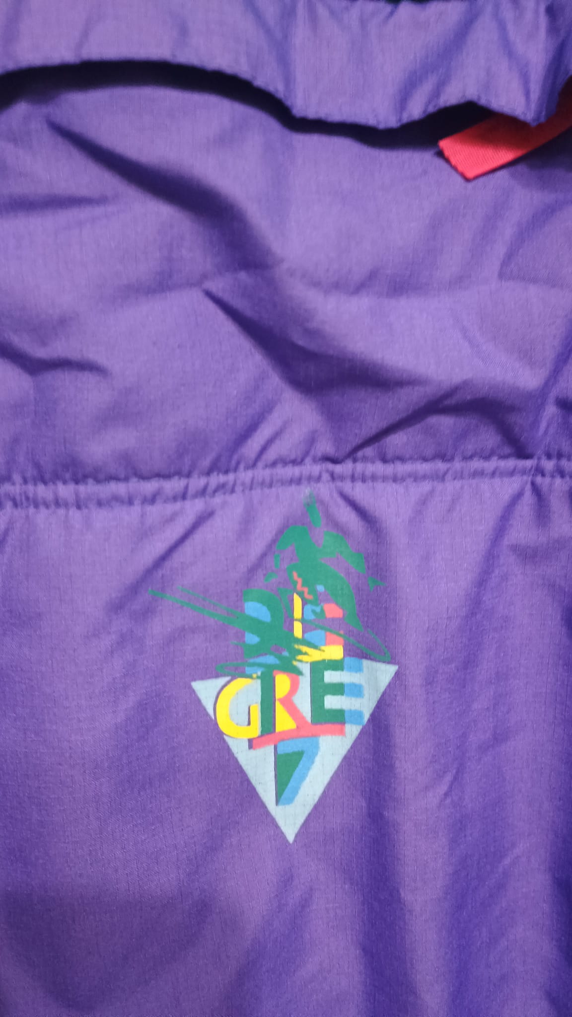 Vintage Multicolor Fantasy 90's Sweatshirt-Coat Unisex Size XL