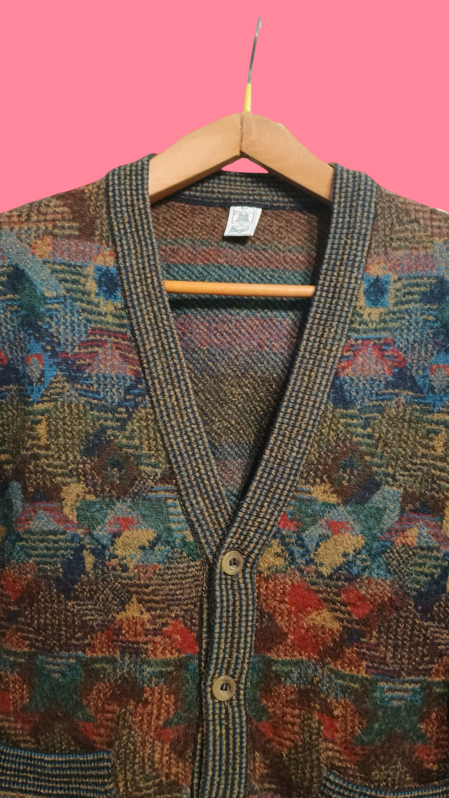 Vintage Multicolor Fantasy 90's Sweater Unisex Size M