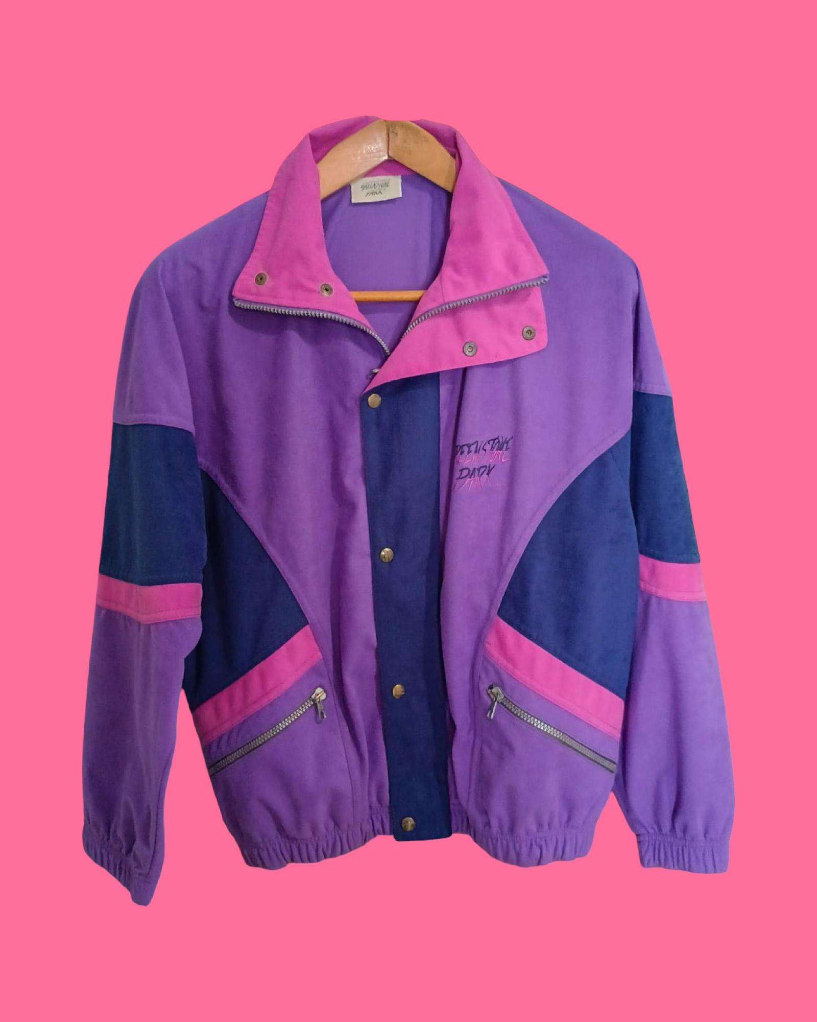Vintage Multicolor Fantasy 90's Sweatshirt Woman Size S