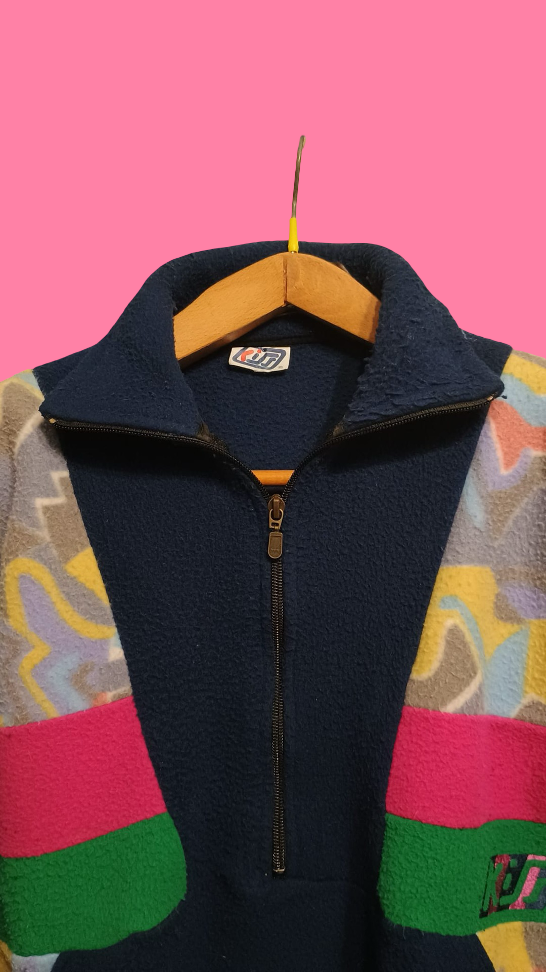 Vintage Multicolor Fantasy 90's Sweatshirt Unisex Size L
