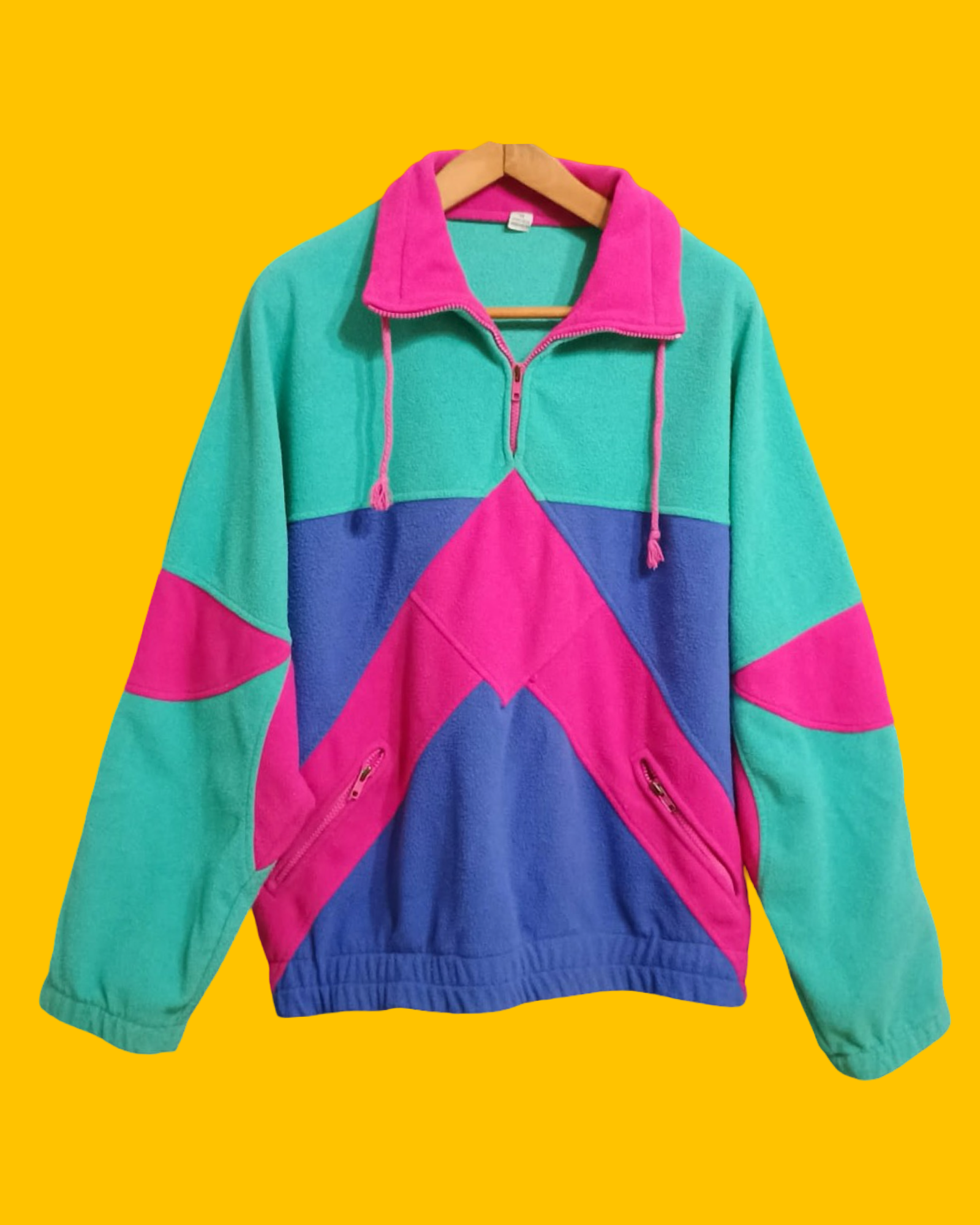 Vintage Multicolor Fantasy 90's Sweatshirt Unisex Size L
