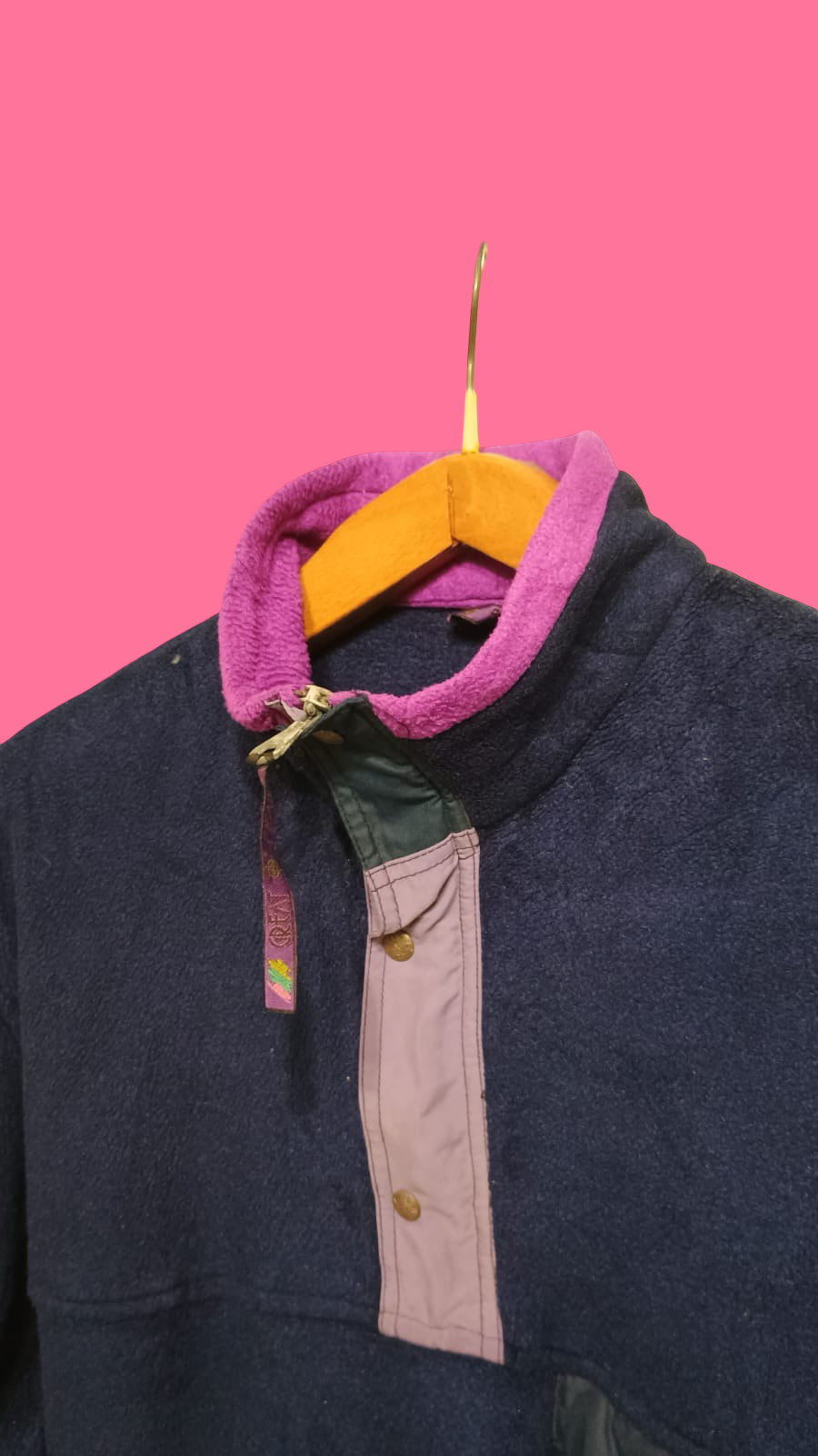 Vintage Multicolor Fantasy 90's Sweatshirt Unisex Size L