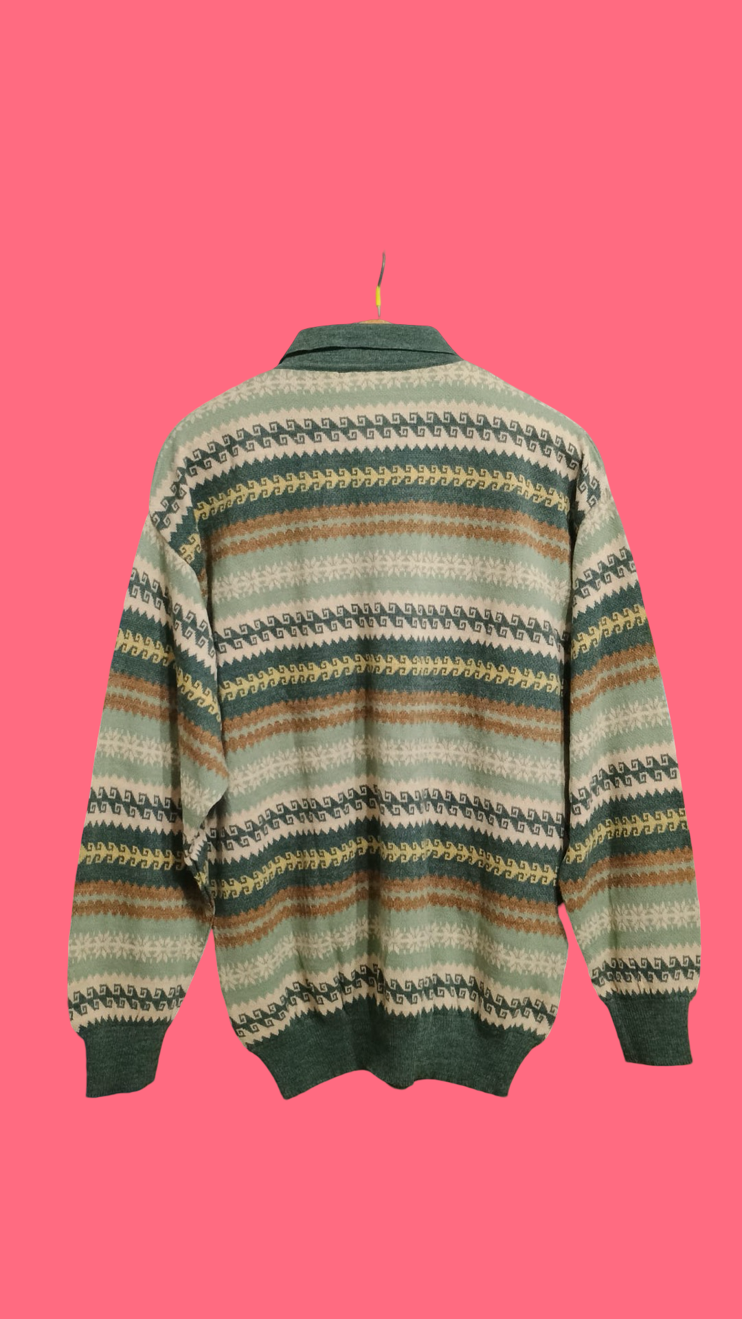 Vintage Multicolor Fantasy 90's Sweater Unisex Size XL