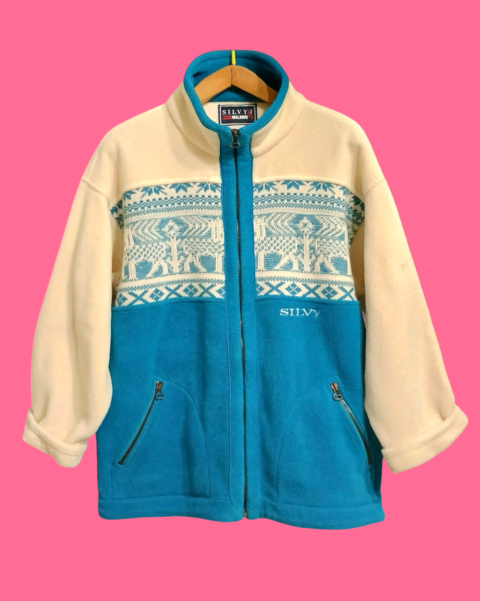 Vintage Multicolor Fantasy 90's Sweatshirt Unisex Size L