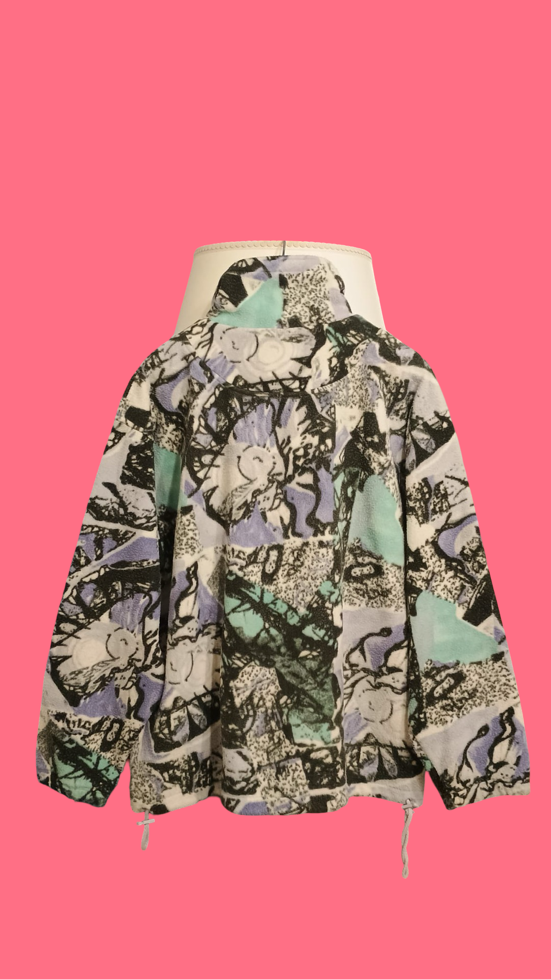 Vintage Multicolor Fantasy 90's Sweatshirt Unisex Size XL