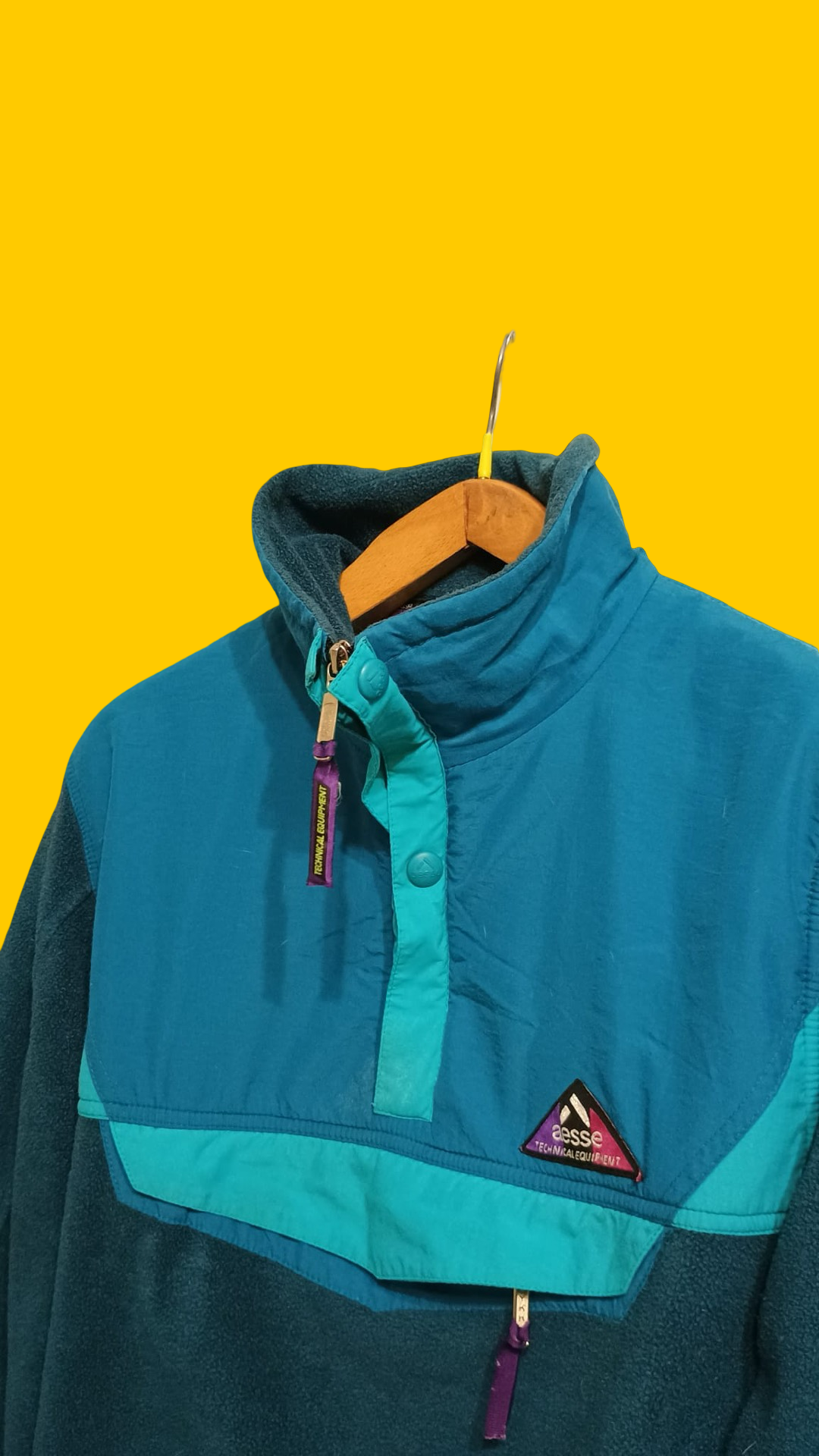 Vintage Multicolor Fantasy 90's Sweatshirt Unisex Size L